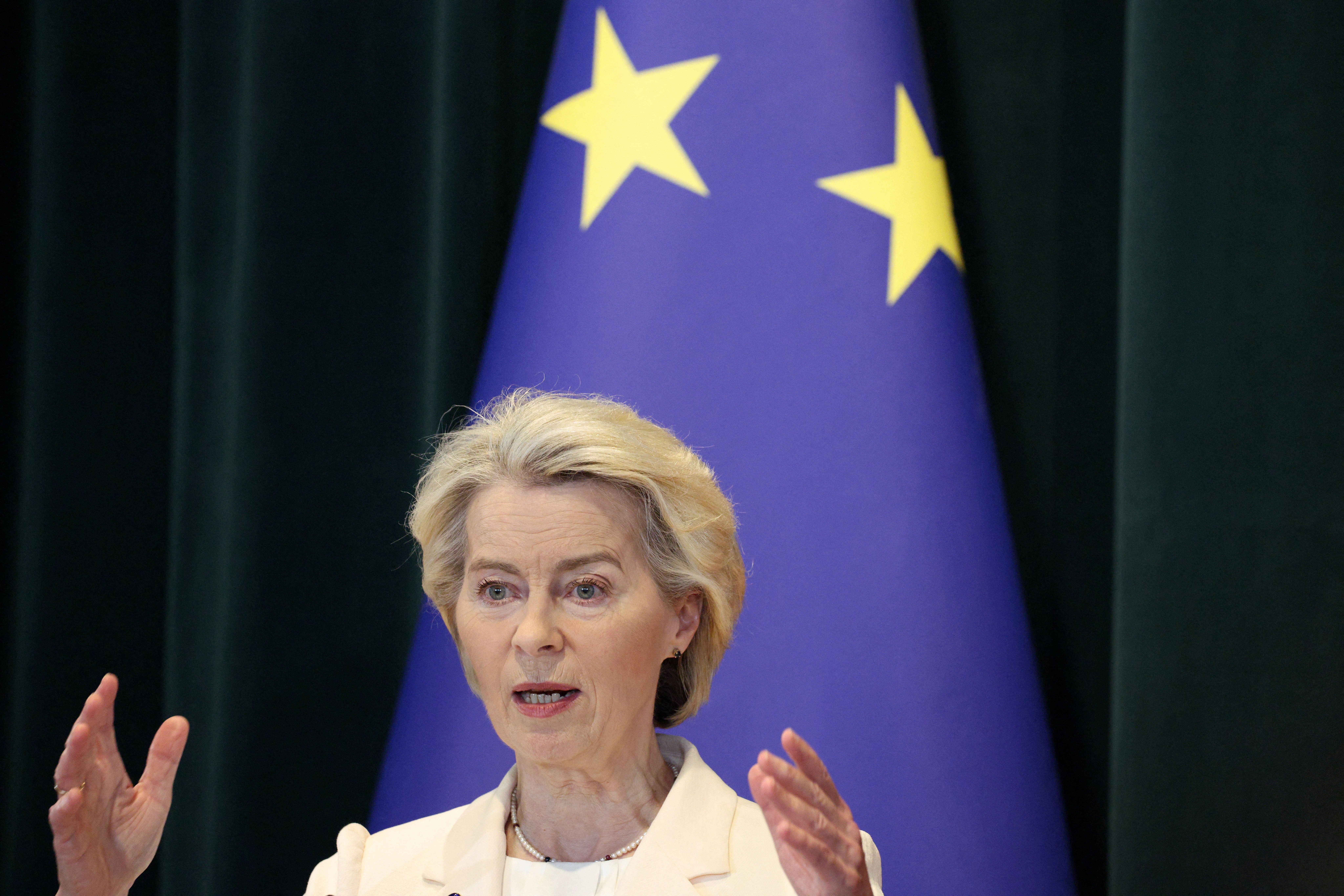 European Commission President Ursula von der Leyen
