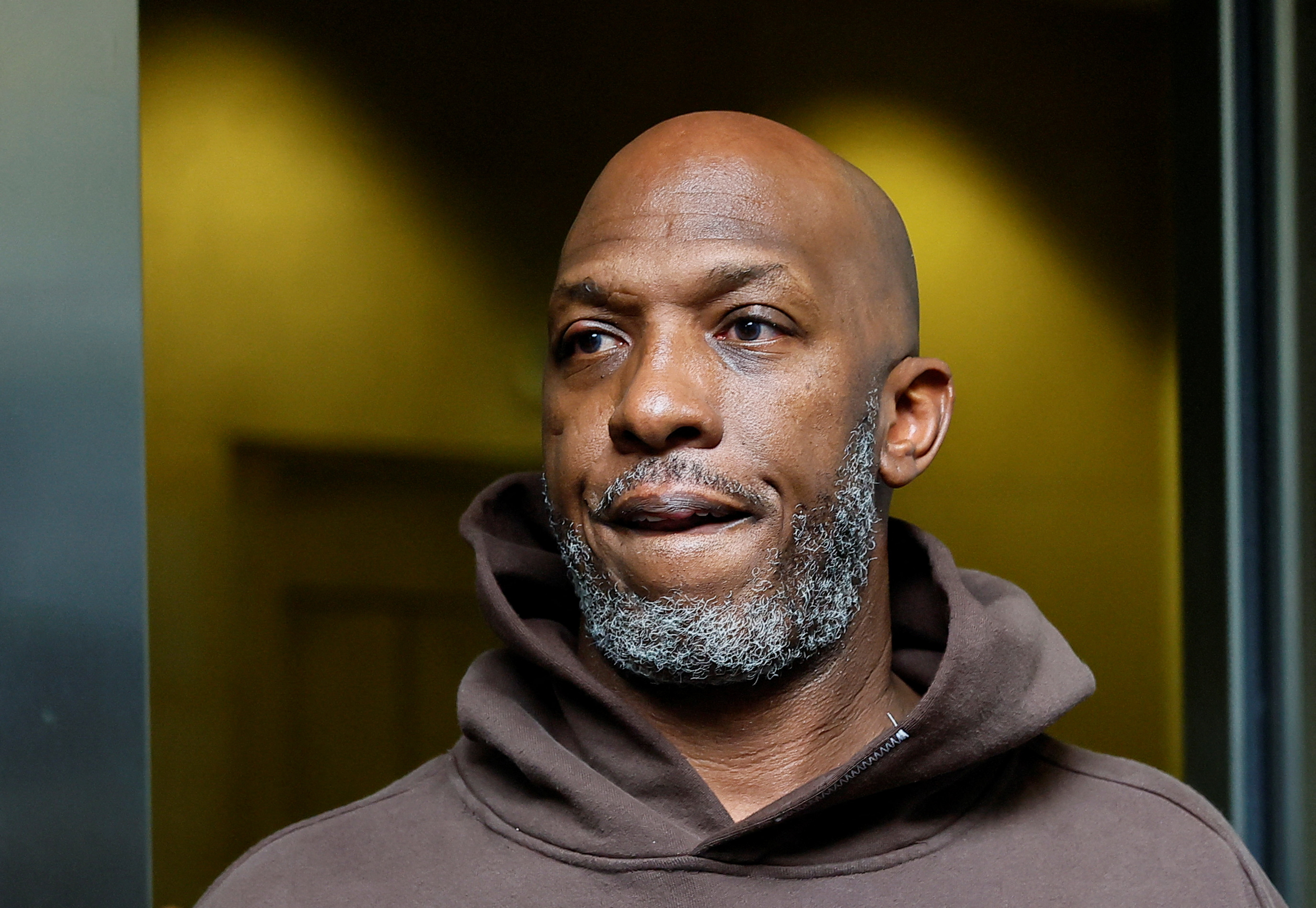 leaves the Mark O. Hatfield U.S. Courthouse after a hearing following his arrest on federal gambling charges in Portland, Oregon, U.S., October 23, 2025.  REUTERS/John Rudoff