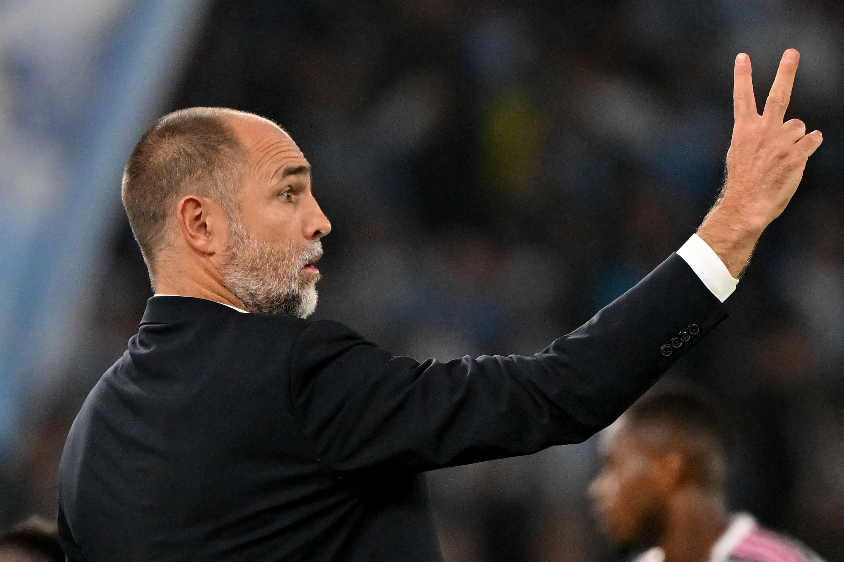 Soccer Football - Serie A - Lazio v Juventus - Stadio Olimpico, Rome, IJuventus coach Igor Tudor reacts REUTERS/Alberto Lingria