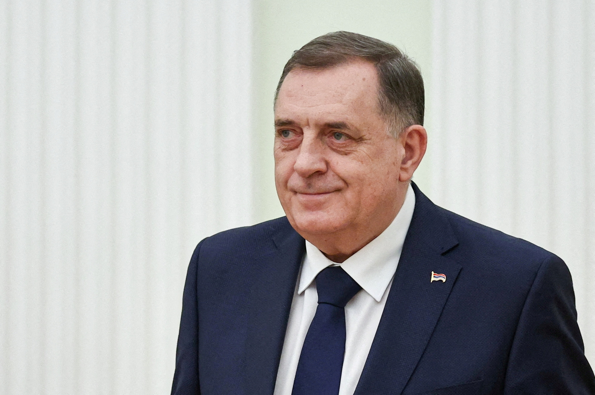 FILE PHOTO: Bosnian Serb leader Milorad Dodik