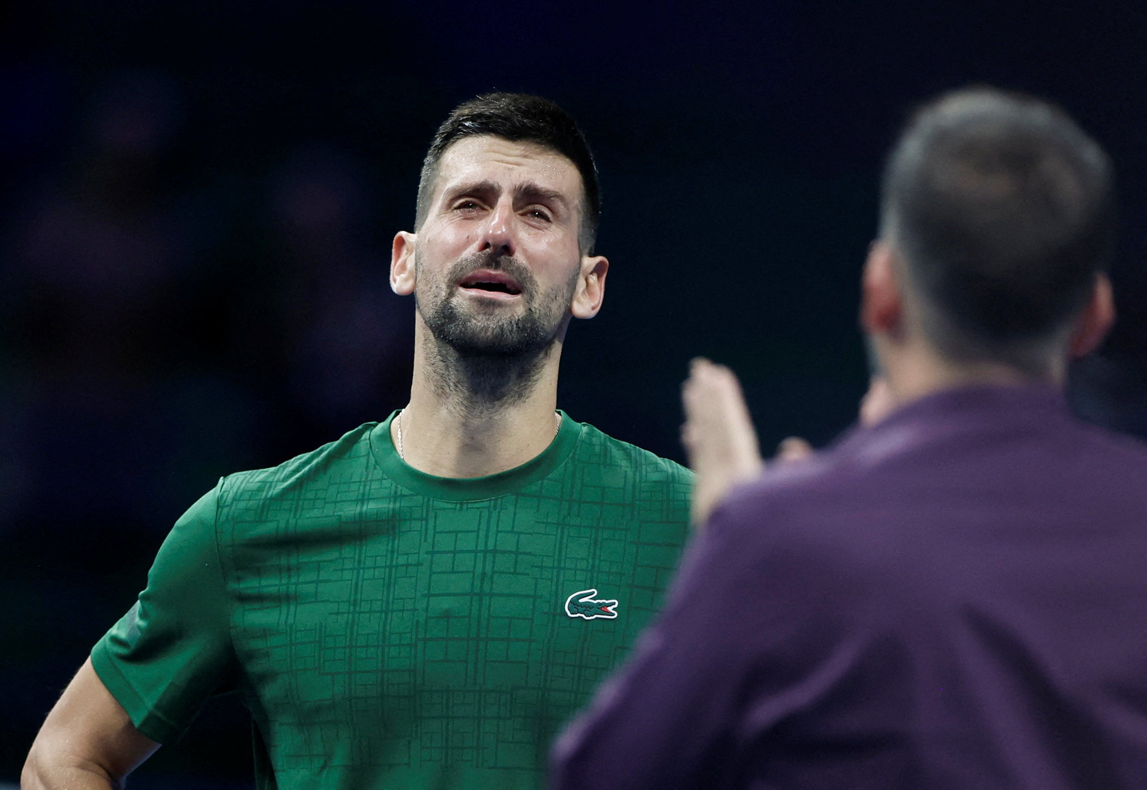 Novak Đoković Djokovic Plače