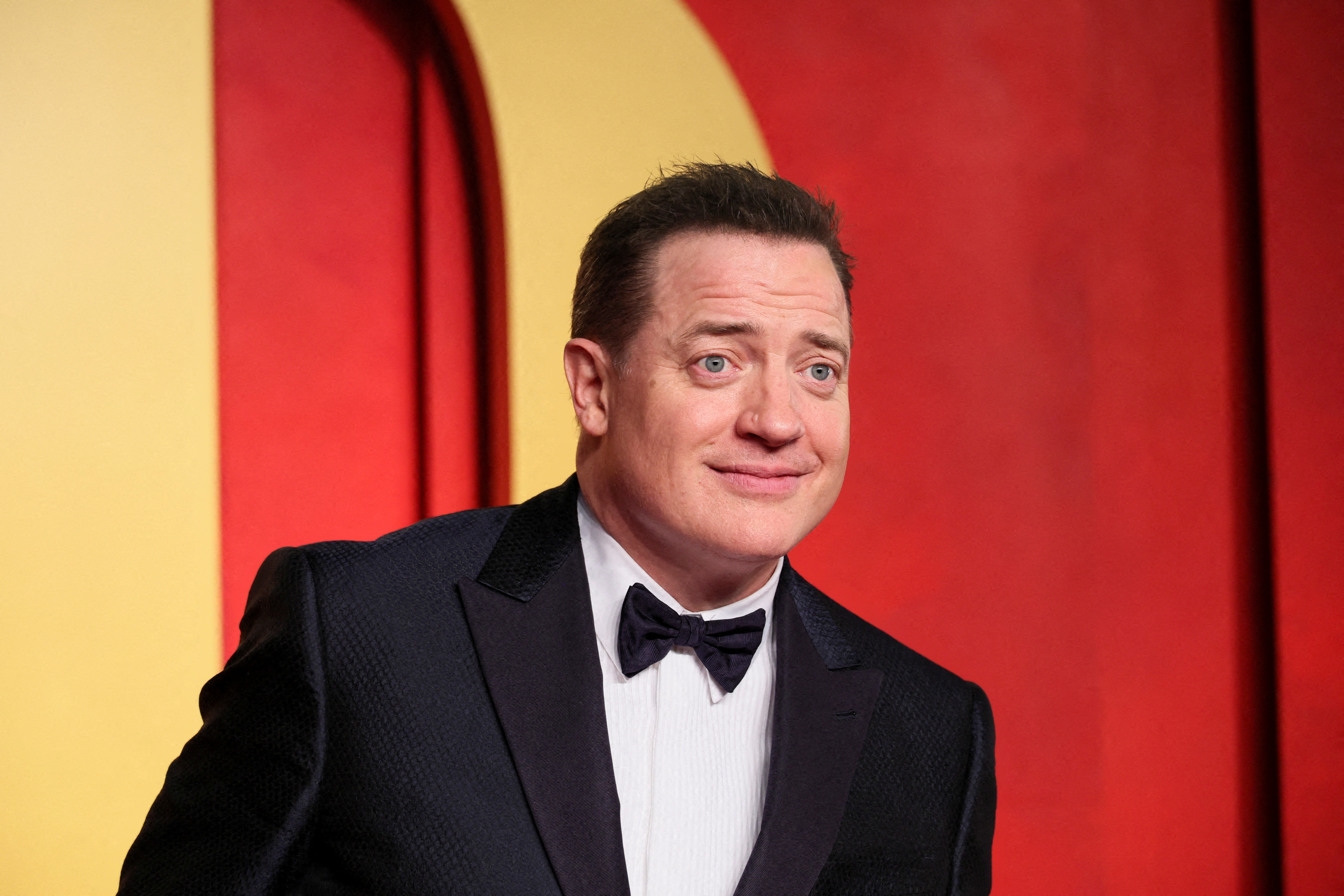 FILE PHOTO: Brendan Fraser arrives at the Vanity Fair Oscar