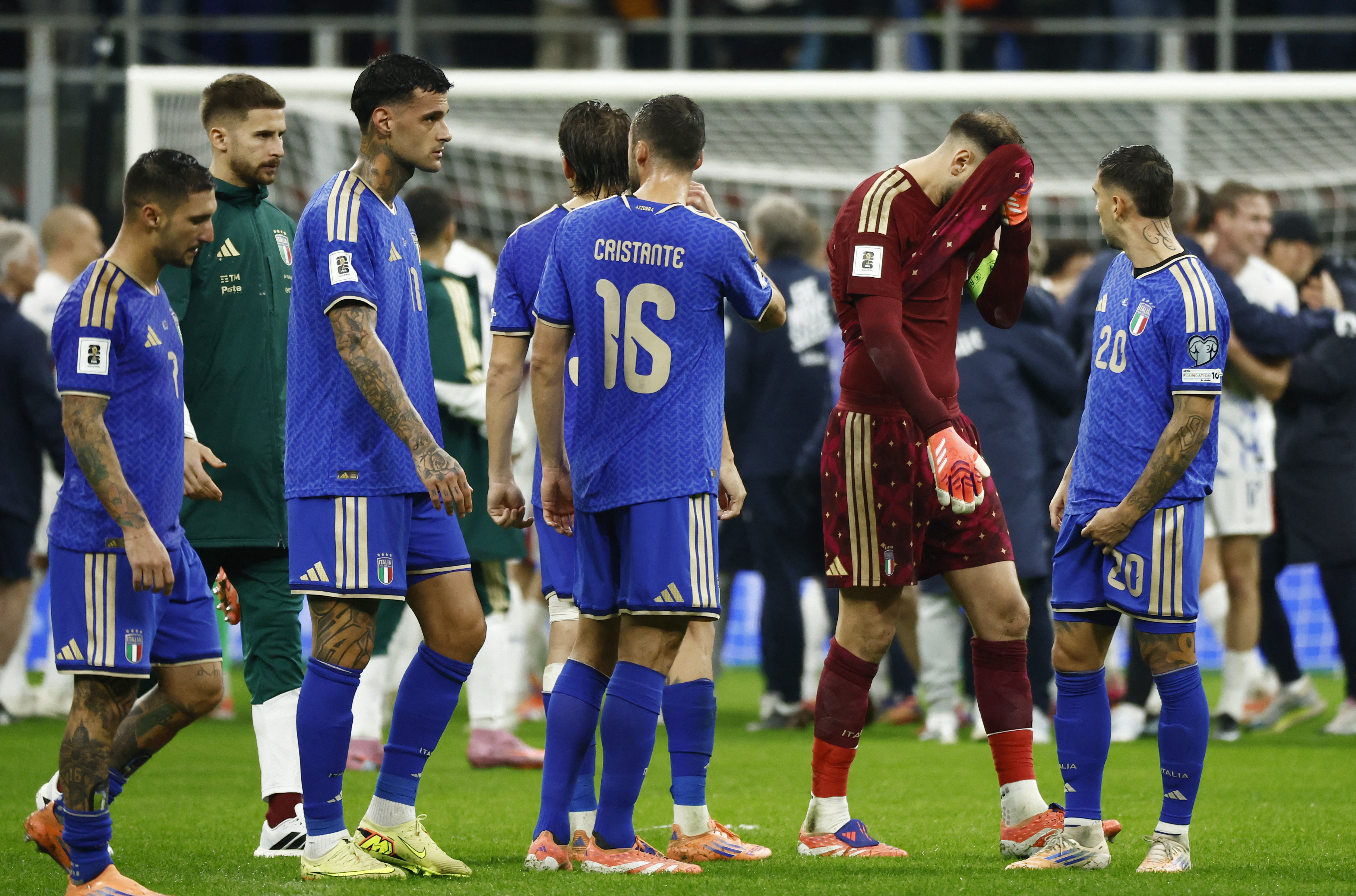 Soccer Football - World Cup - UEFA Qualifiers - Group I - Italy v Norway - San Siro,