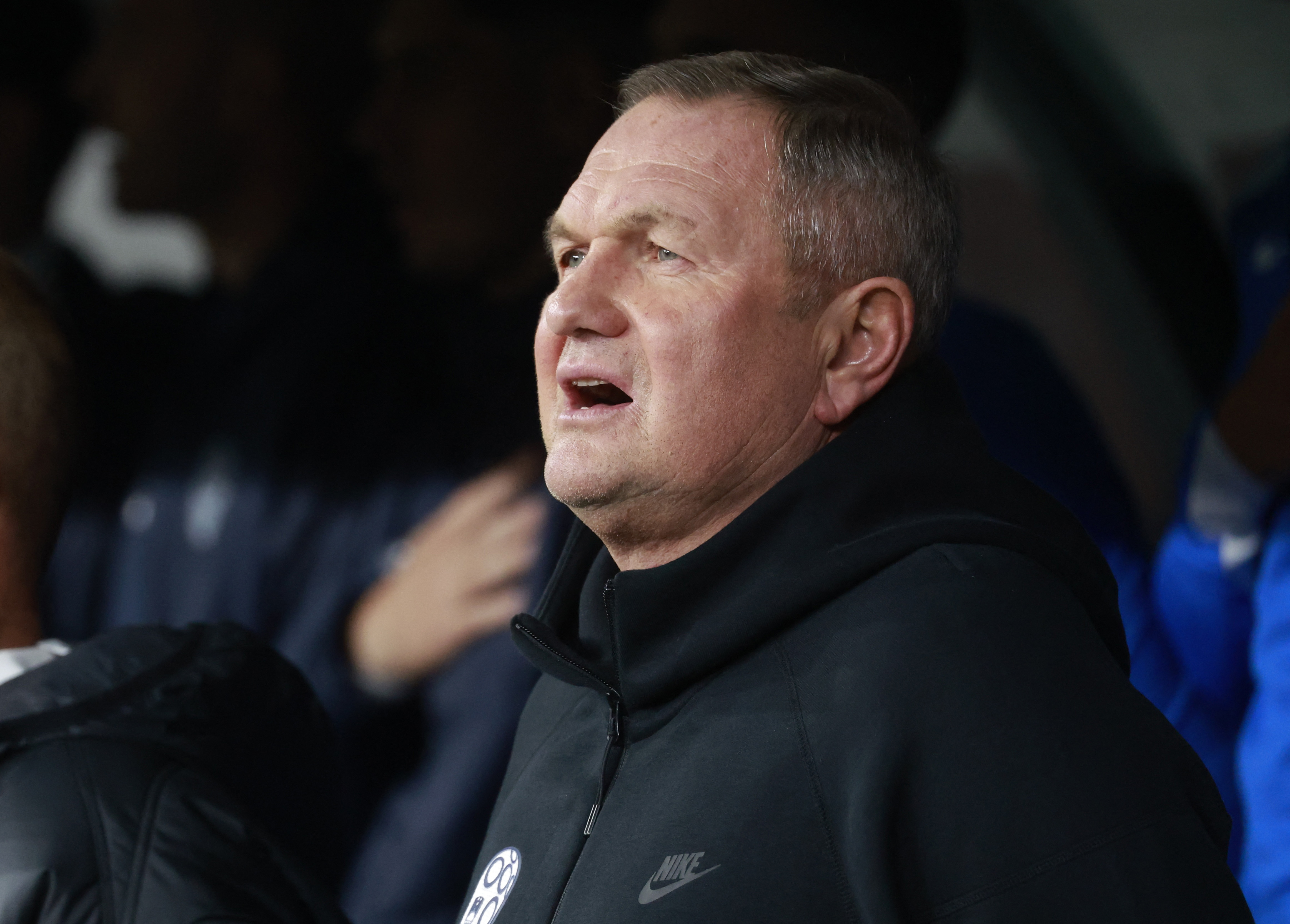 Soccer Football - FIFA World Cup - UEFA Qualifiers - Group B - Slovenia v Kosovo - Stadion Stozice, Ljubljana, Slovenia - November 15, 2025 Slovenia coach Matjaz Kek before the match REUTERS/Borut Zivulovic