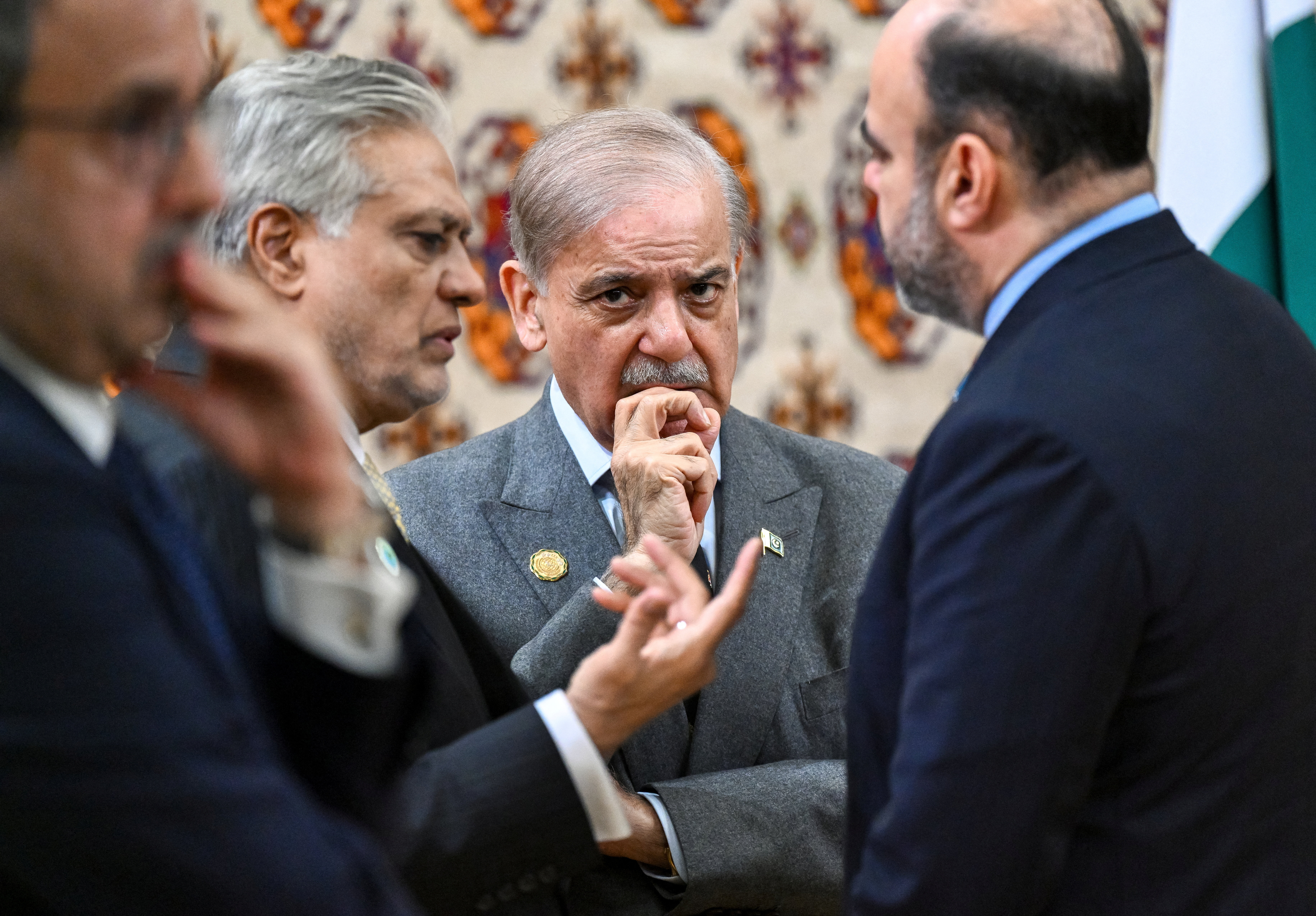 Pakistani Prime Minister Shehbaz Sharif