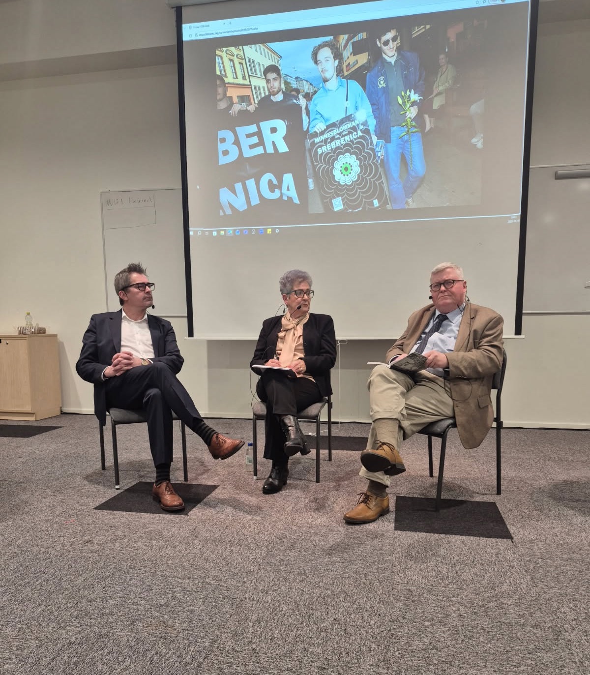 seminar in Stockholm Human Rights Forum -Pettigrew, Zornic and Miljatovic