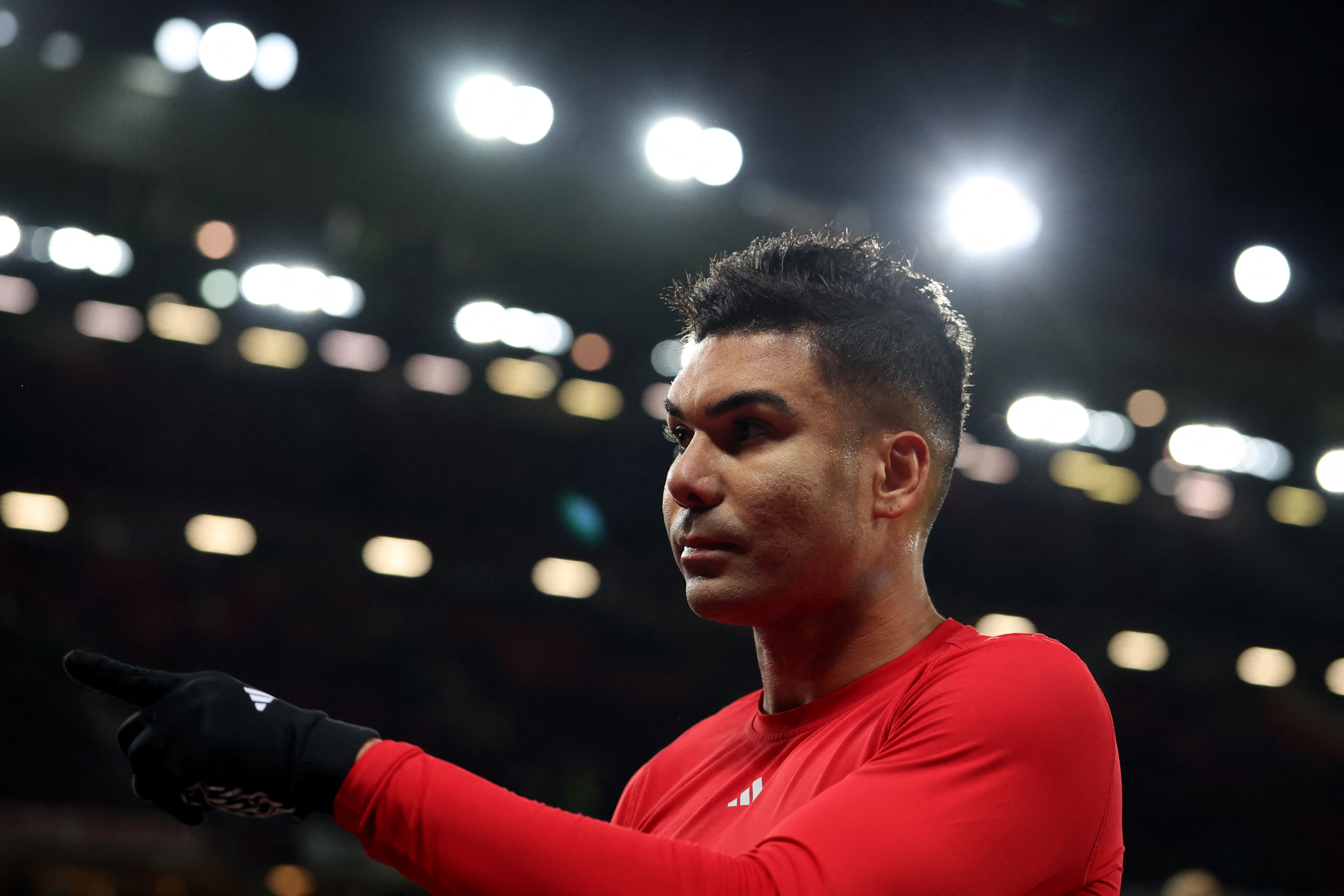 Soccer Football - FA Cup - Third Round - Manchester United v Brighton & Hove Albion - Old Trafford, Manchester, Britain - January 11, 2026 Manchester United's Casemiro looks dejected after the match REUTERS/Scott Heppell