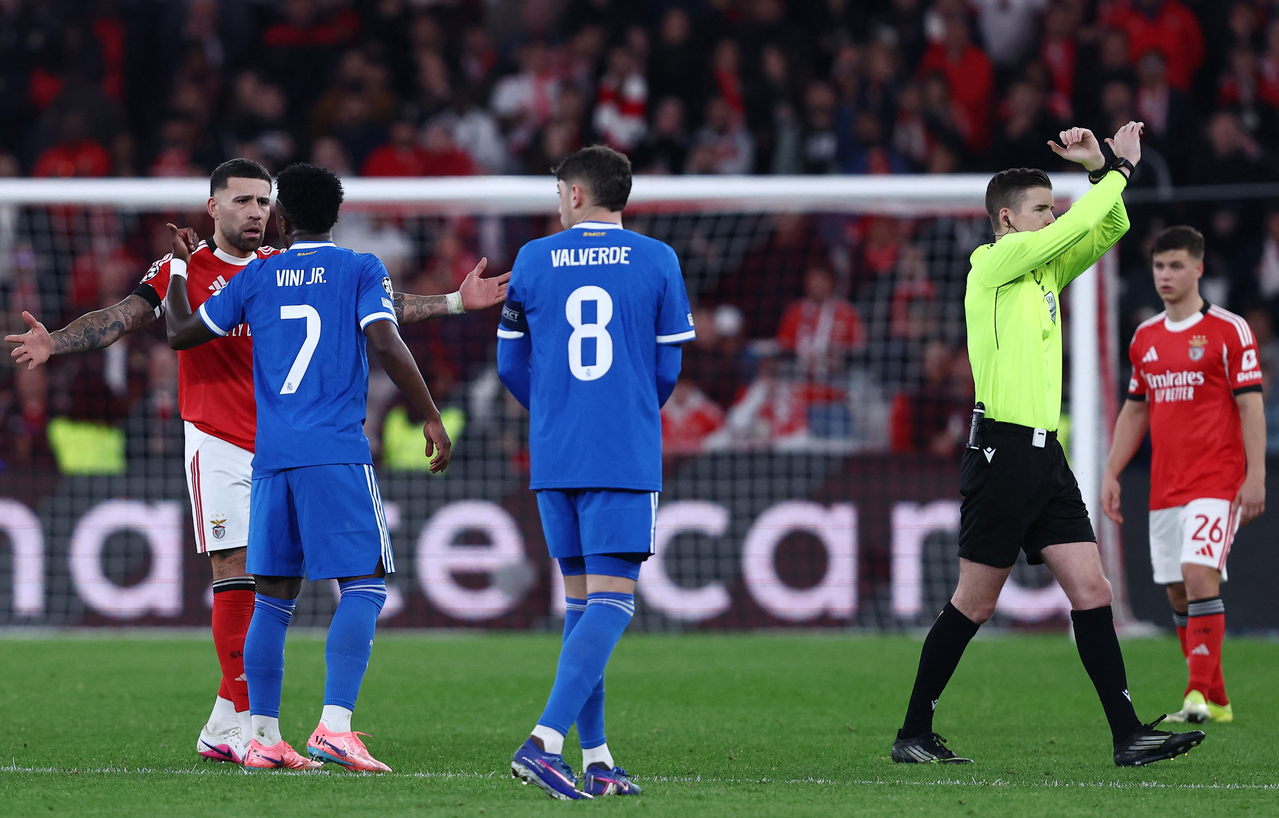 Soccer Football - UEFA Champions League - Play Off - First Leg - Benfica v Real Madrid -