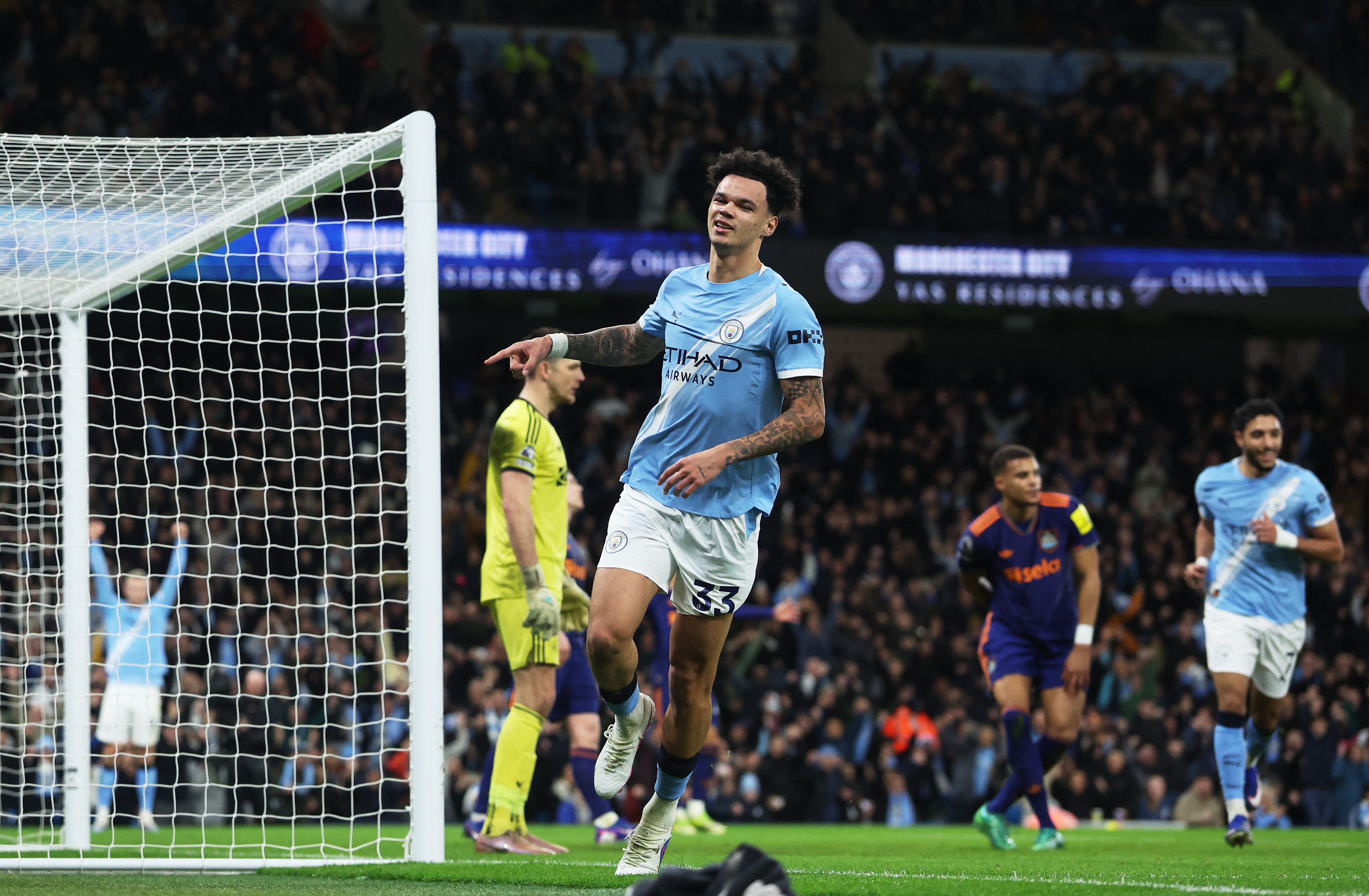 Soccer Football - Premier League - Manchester City v Newcastle United - Etihad Stadium,LE CLUB/LEAGUE/PLAYER PUBLICATIONS. PLEASE CONTACT YOUR ACCOUNT REPRESENTATIVE FOR FURTHER DETAILS..