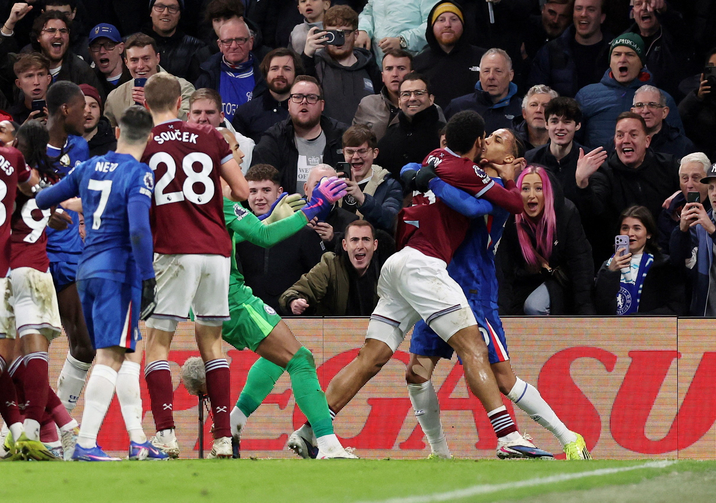 Soccer Football - Premier League - Chelsea v West Ham United - Stamford Bridge,