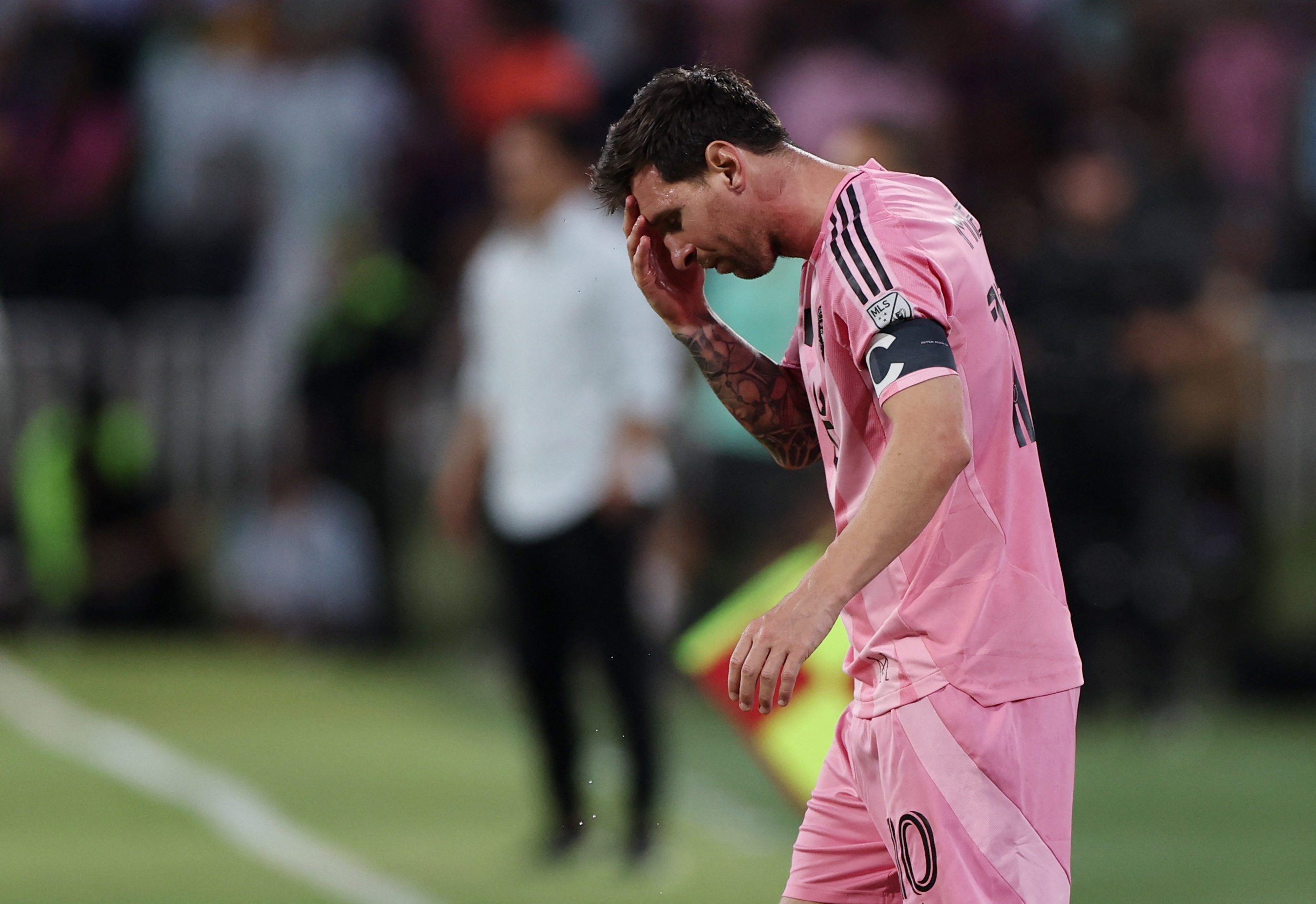 Soccer Football - Club Friendly - Atletico Nacional v Inter Miami - Estadio Atanasio Girardot, Medellin, Colombia - January 31, 2026 Inter Miami's Lionel Messi REUTERS/Luisa Gonzalez