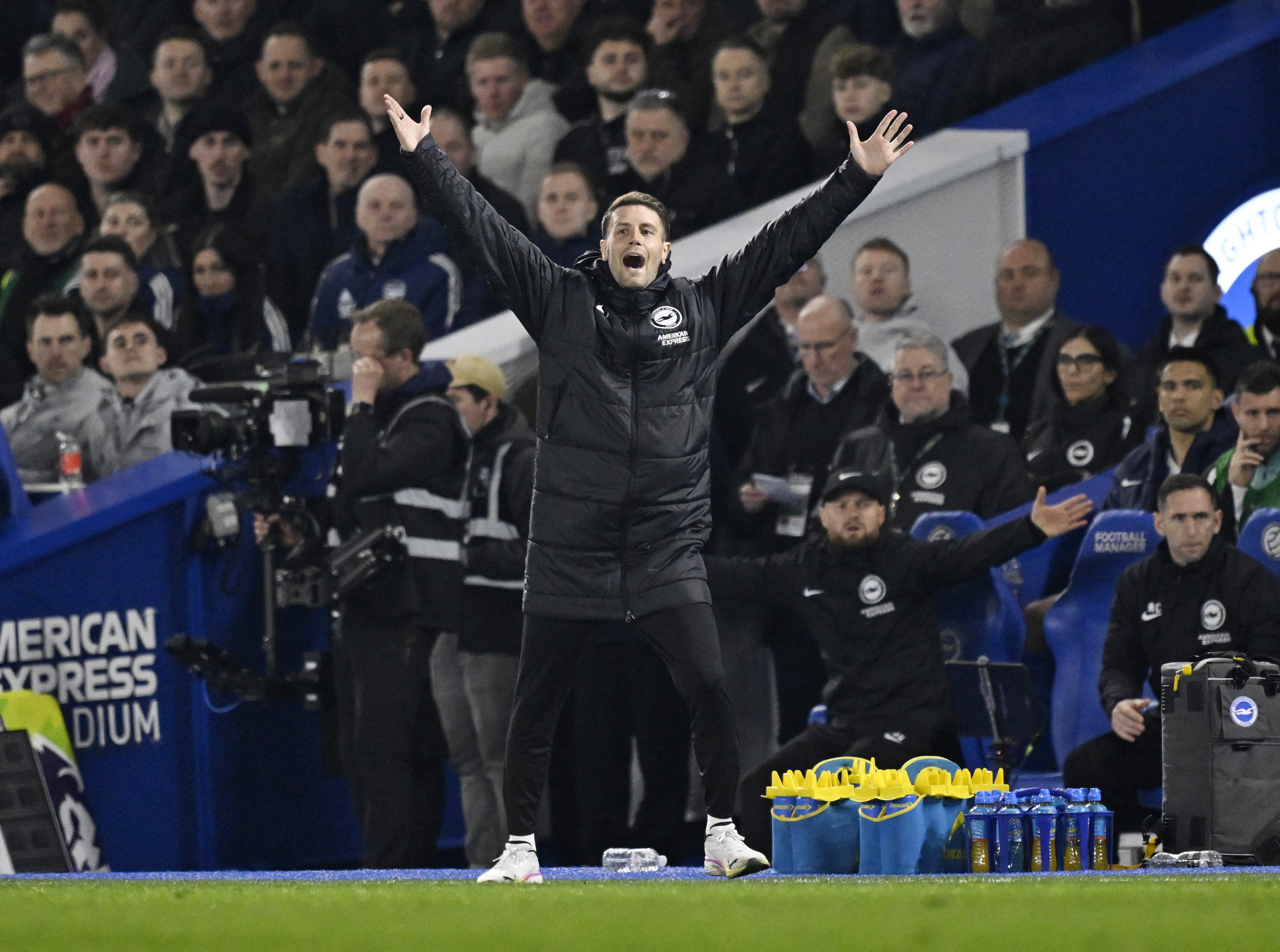 Soccer Football - Premier League - Brighton & Hove Albion v Arsenal - The American