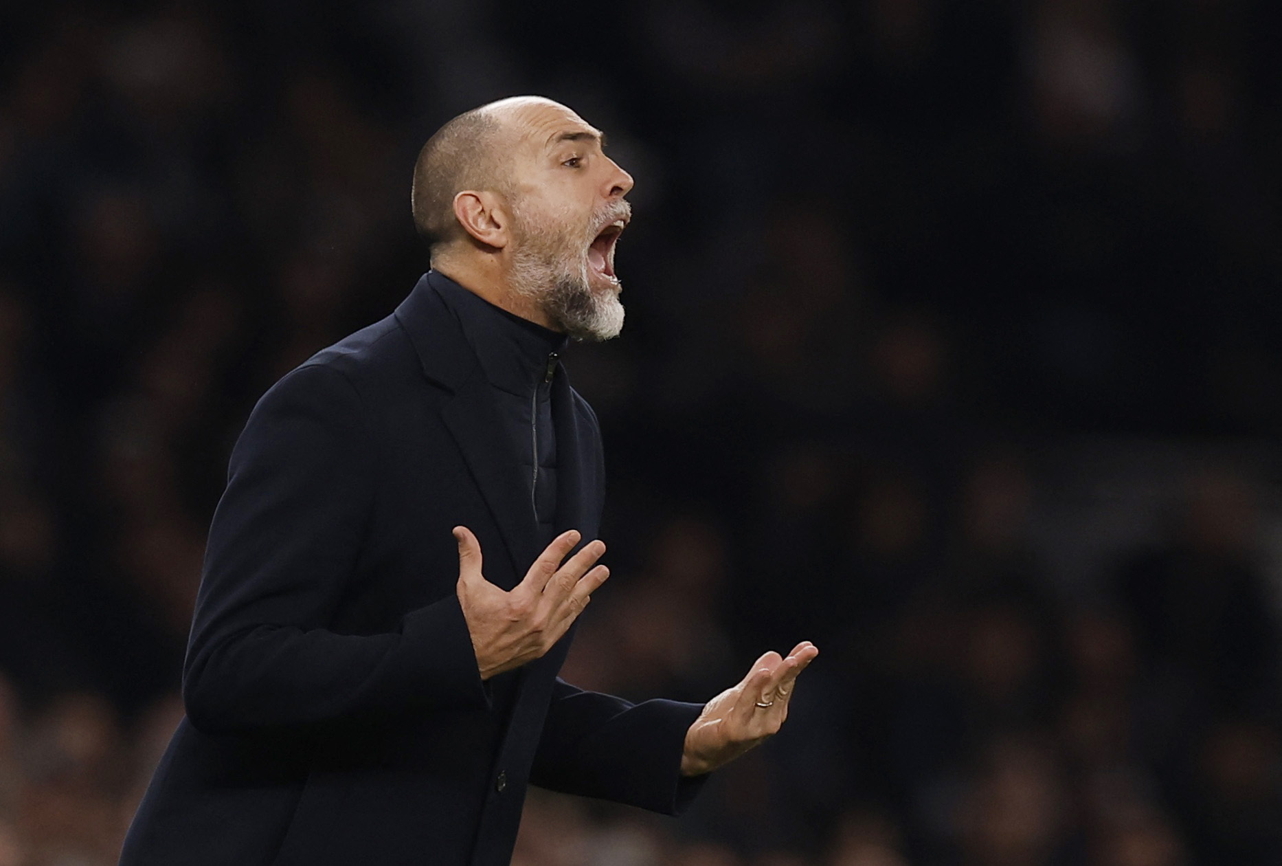 Soccer Football - Premier League - Tottenham Hotspur v Crystal Palace - Tottenham Hotspur Stadium, London, Britain - March 5, 2026 Tottenham Hotspur interim manager Igor Tudor reacts Action Images via Reuters/Andrew Couldridge EDITORIAL USE ONLY. NO USE W