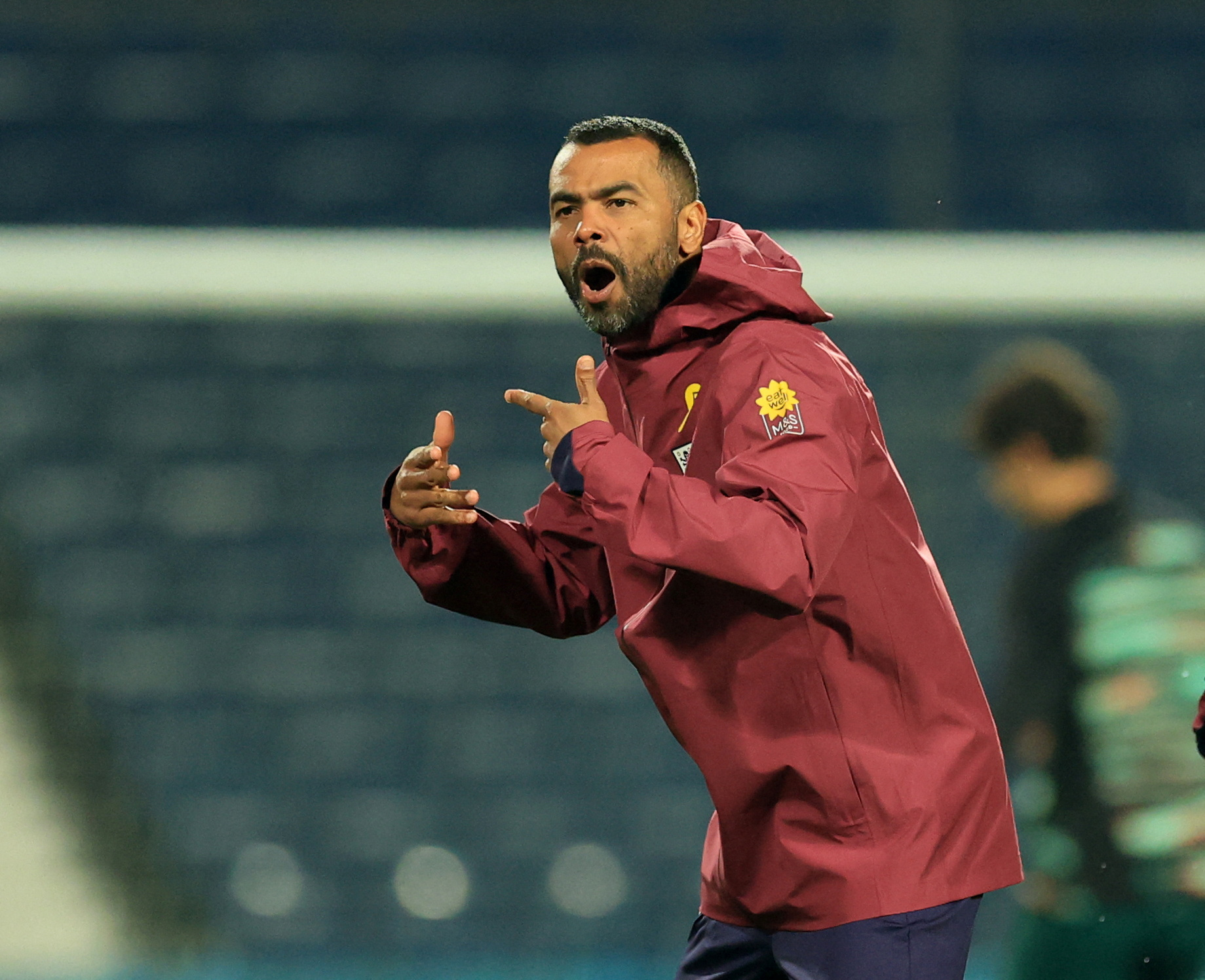 FILE PHOTO: Soccer Football - Under 21 International Friendly - England v Portugal - The Hawthorns, West Bromwich, Britain - March 24, 2025 England coach Ashley Cole on the pitch before the match Action Images via Reuters/Andrew Boyers/File Photo