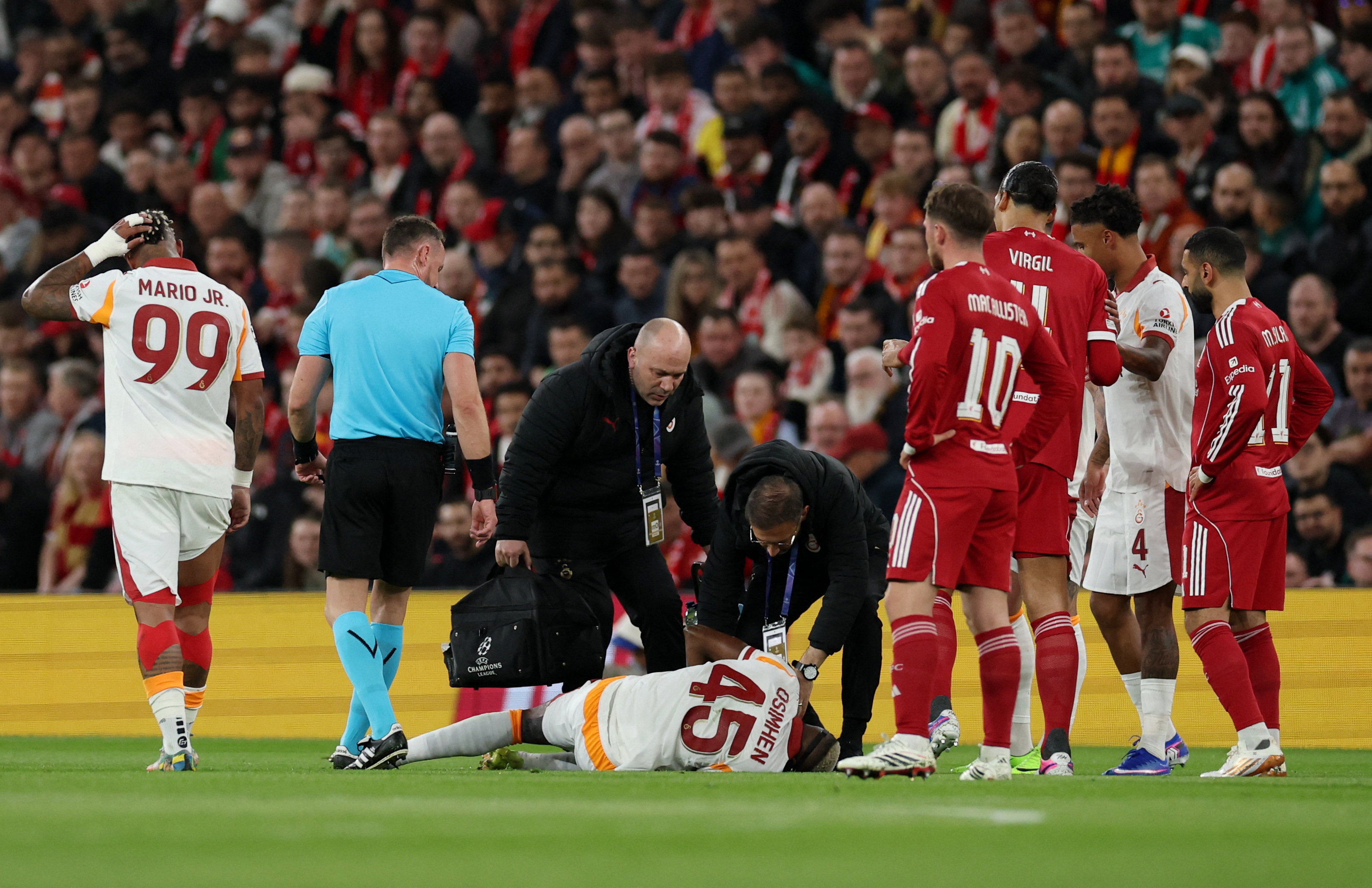 Soccer Football - UEFA Champions League - Round 16 - Second Leg - Liverpo