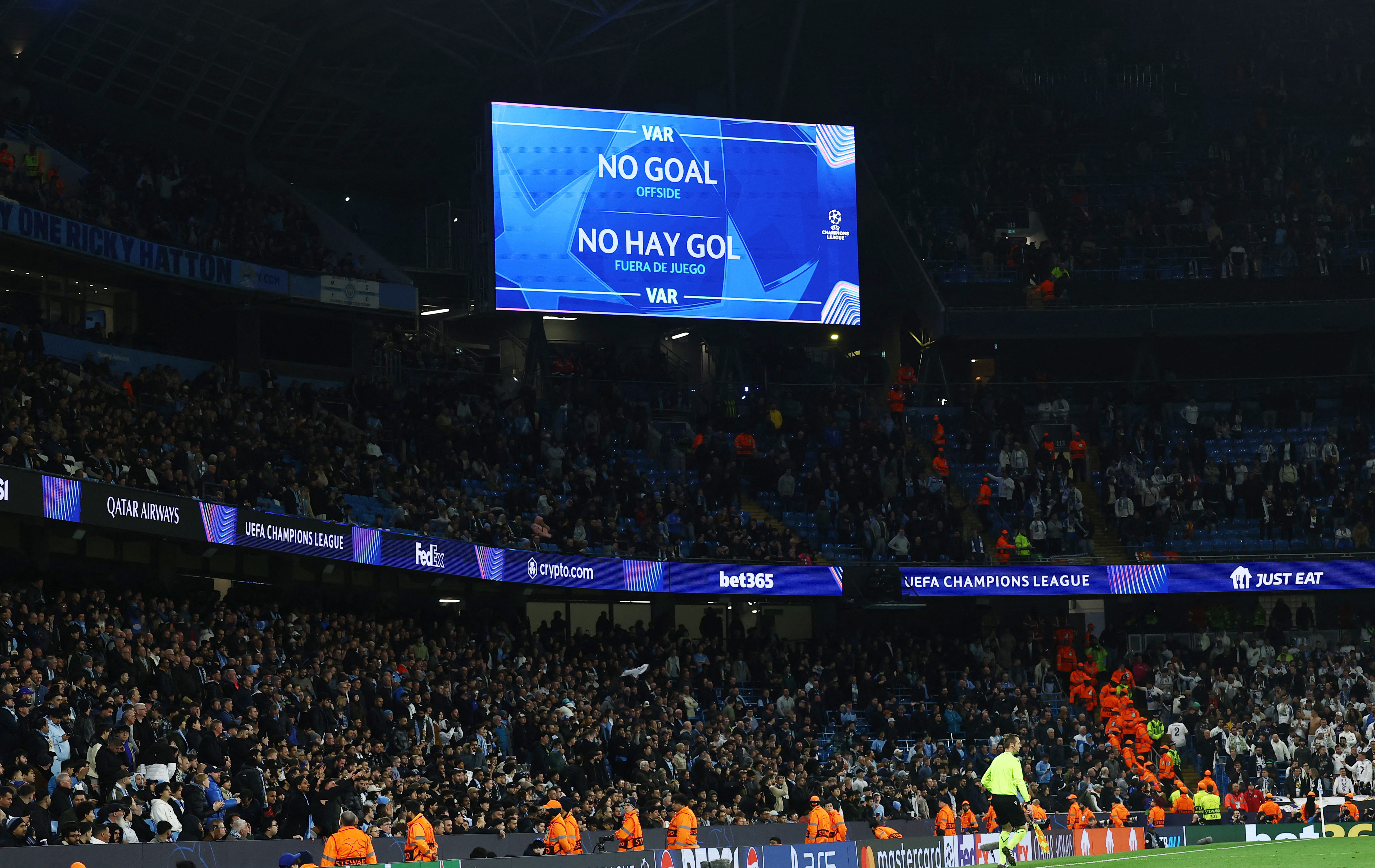 Soccer Football - UEFA Champions League - Round 16 - Second Leg - Manchester City