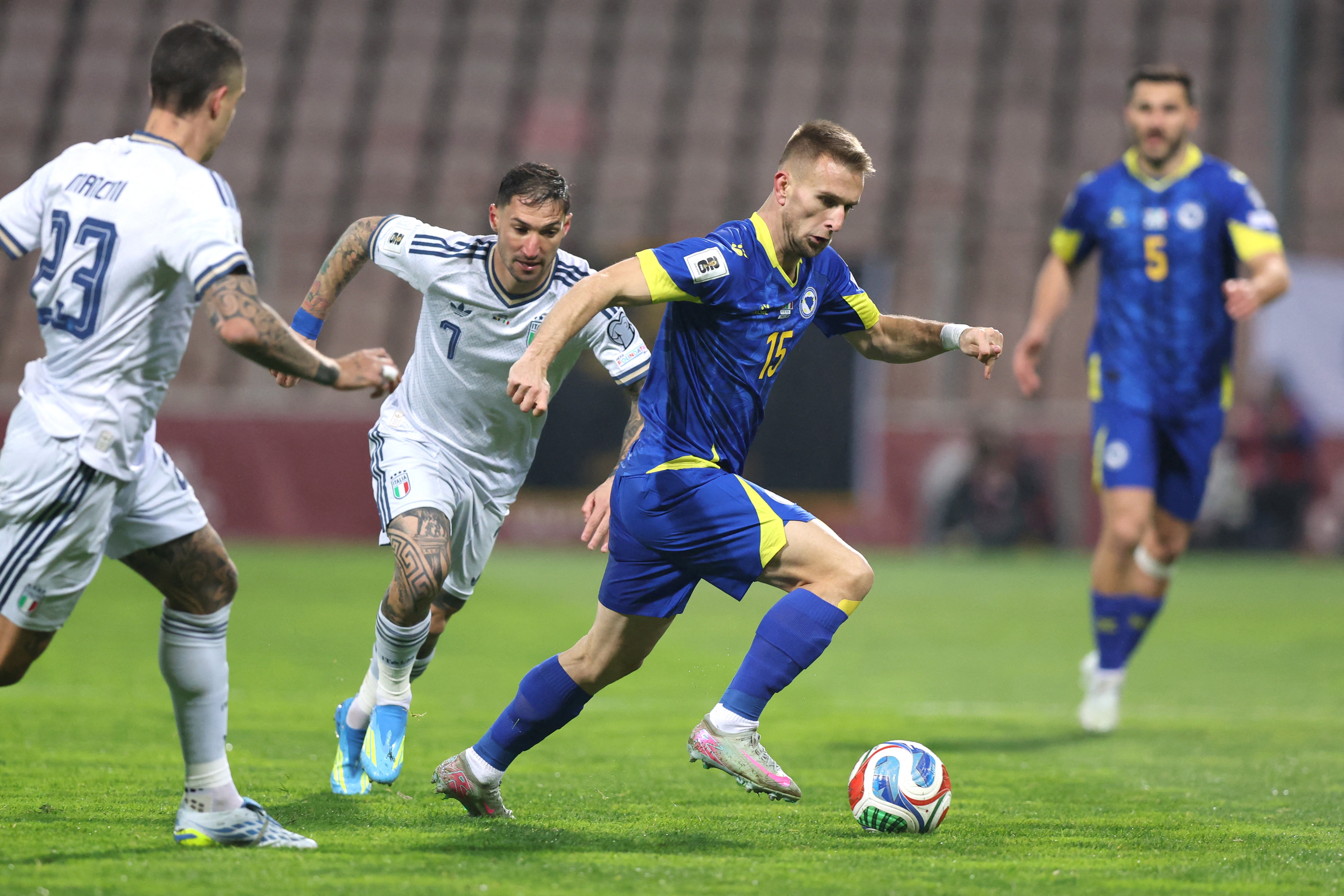 Soccer Football - FIFA World Cup - UEFA Qualifiers - Finals - Bosnia and Herzegovina v