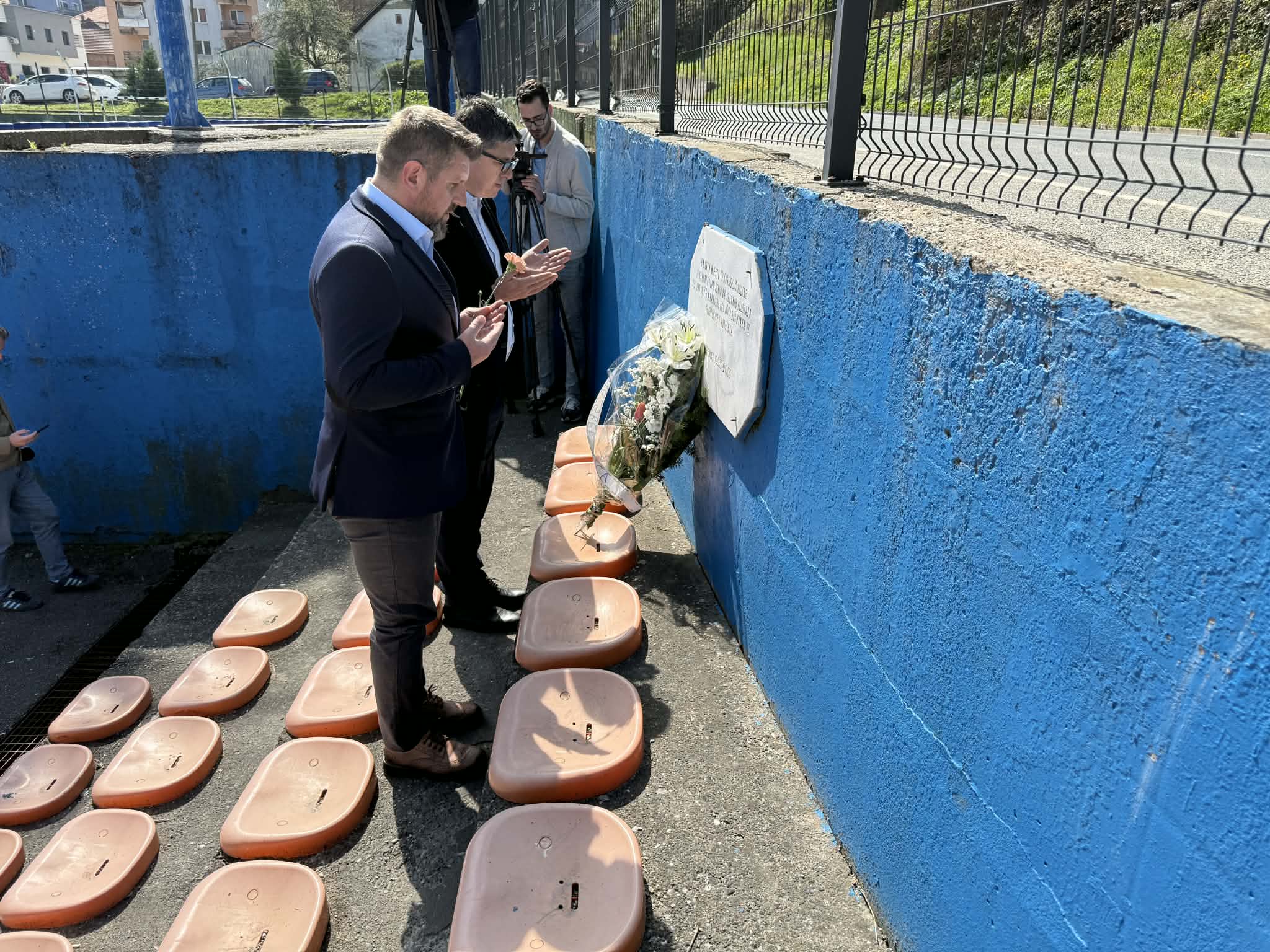 Srebrenica, BiH -12. april 2026: U Srebrenici je danas obilježena 33. godišnjica zločina