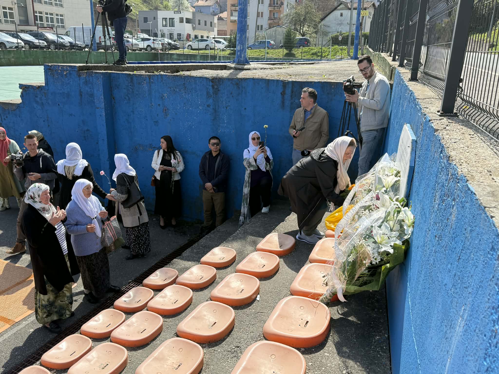 Srebrenica, BiH -12. april 2026: U Srebrenici je danas obilježena 33. godišnjica zločina