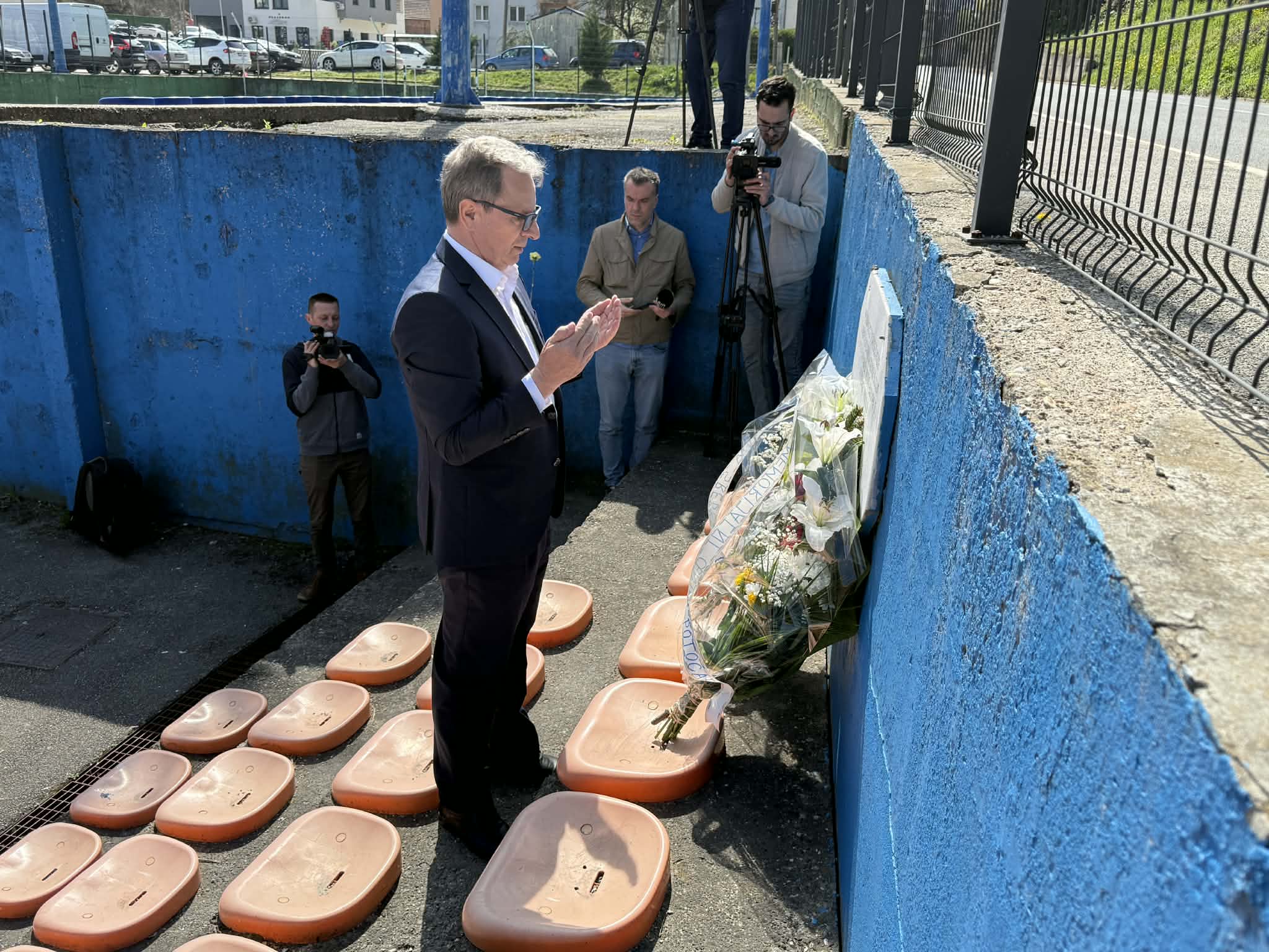 Srebrenica, BiH -12. april 2026: U Srebrenici je danas obilježena 33. godišnjica zločina