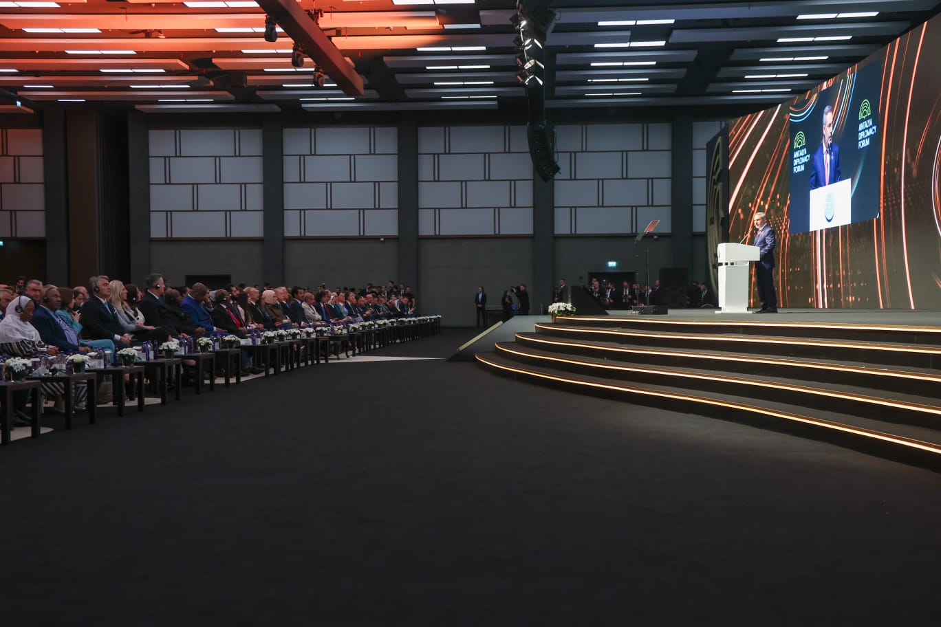 Članovi Predsjedništva BiH prisustvovali ceremoniji otvaranja Antalija diplomatskog foruma u Republici Turskoj  (1)