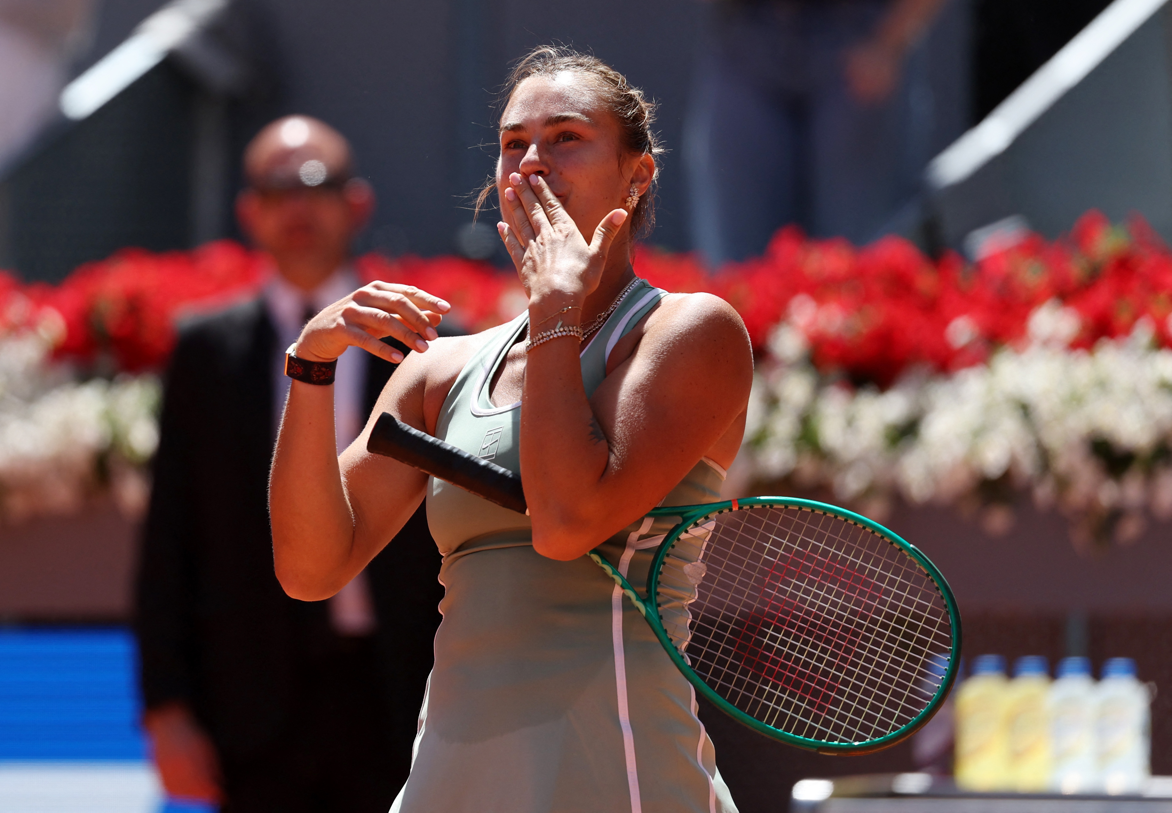 Tennis - Madrid Open - Park Manzanares, Madrid, Spain - April 27, 2026 Belarus'