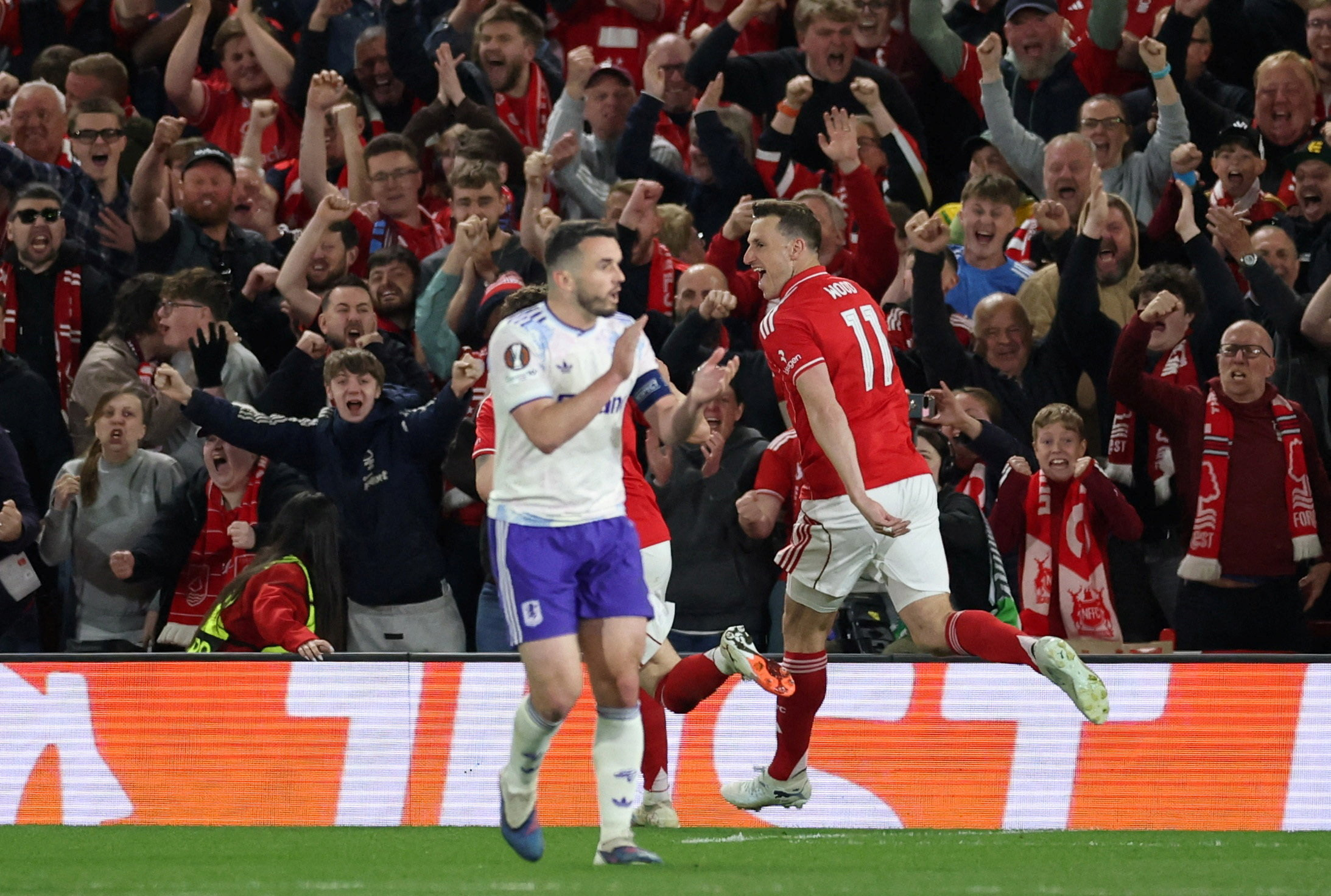 Soccer Football - UEFA Europa League - Semi Final - First Leg - Nottingham