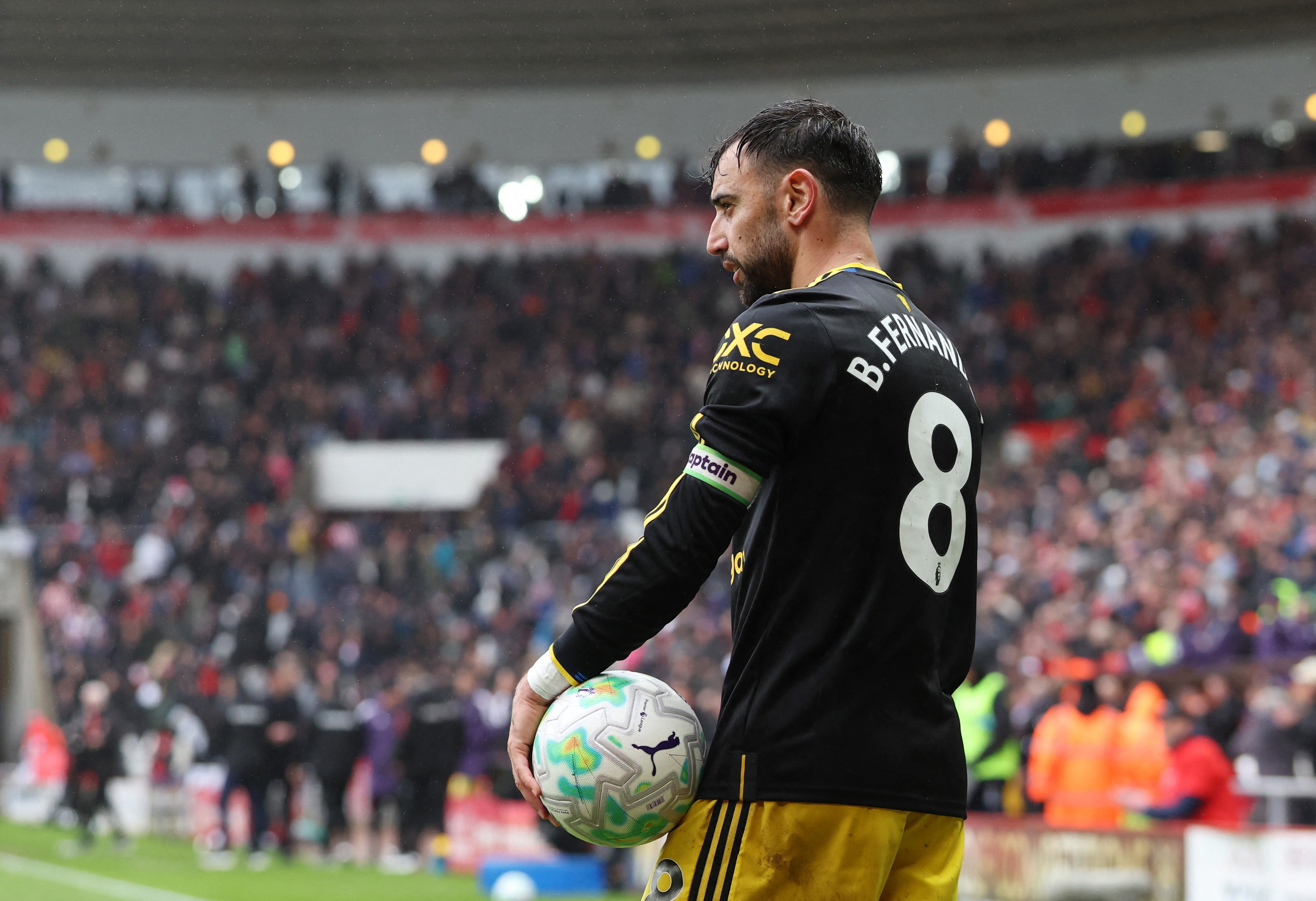 Soccer Football - Premier League - Sunderland v Manchester United - Stadium of Light, Sunderland, Britain - May 9, 2026 Manchester United's Bruno Fernandes REUTERS/Scott Heppell EDITORIAL USE ONLY. NO USE WITH UNAUTHORIZED AUDIO, VIDEO, DATA, FIXTURE LIST