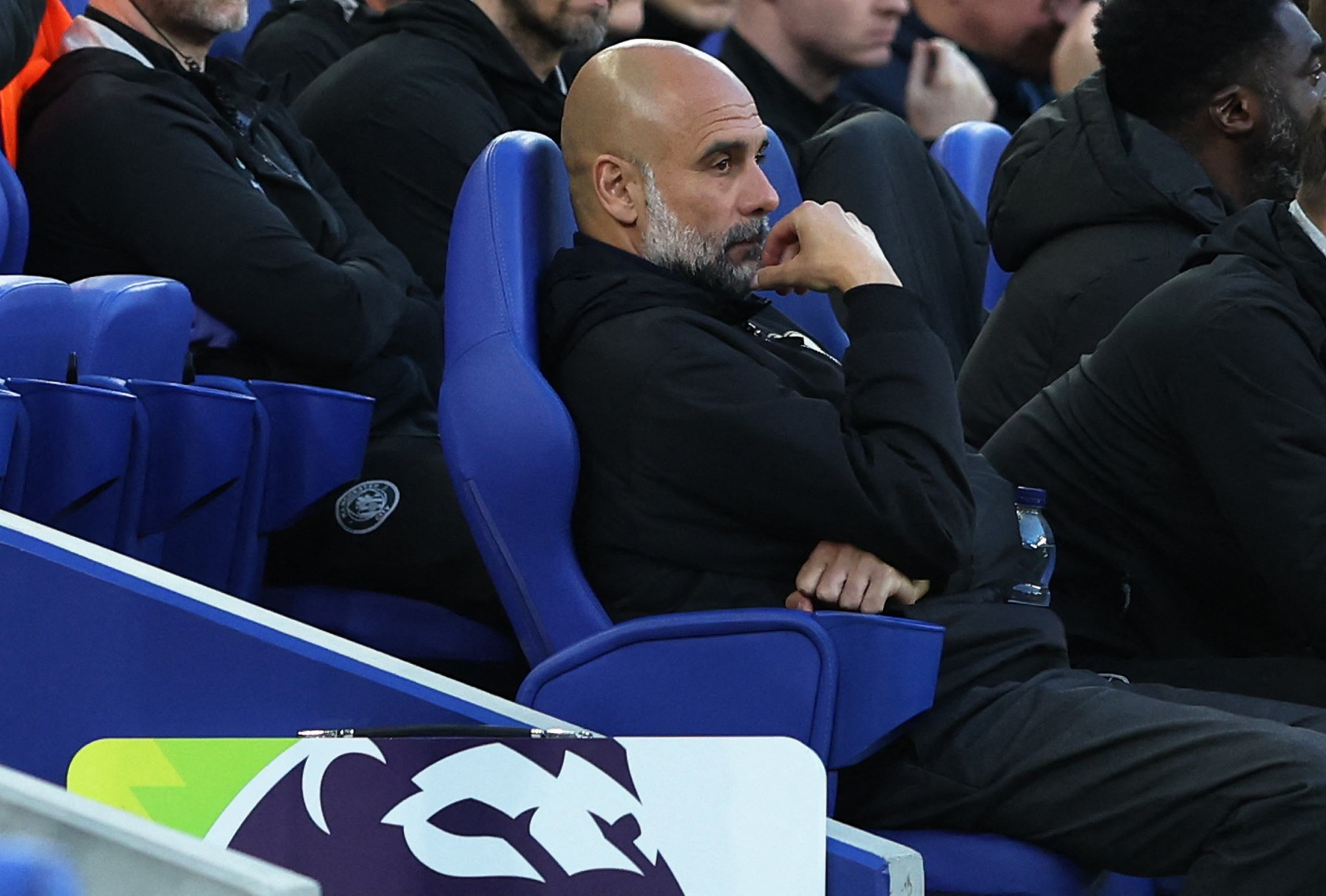 Soccer Football - Premier League - Everton v Manchester City - Hill Dickinson Stadium, Liverpool, Britain - May 4, 2026 Manchester City manager Pep Guardiola REUTERS/Scott Heppell EDITORIAL USE ONLY. NO USE WITH UNAUTHORIZED AUDIO, VIDEO, DATA, FIXTURE LI
