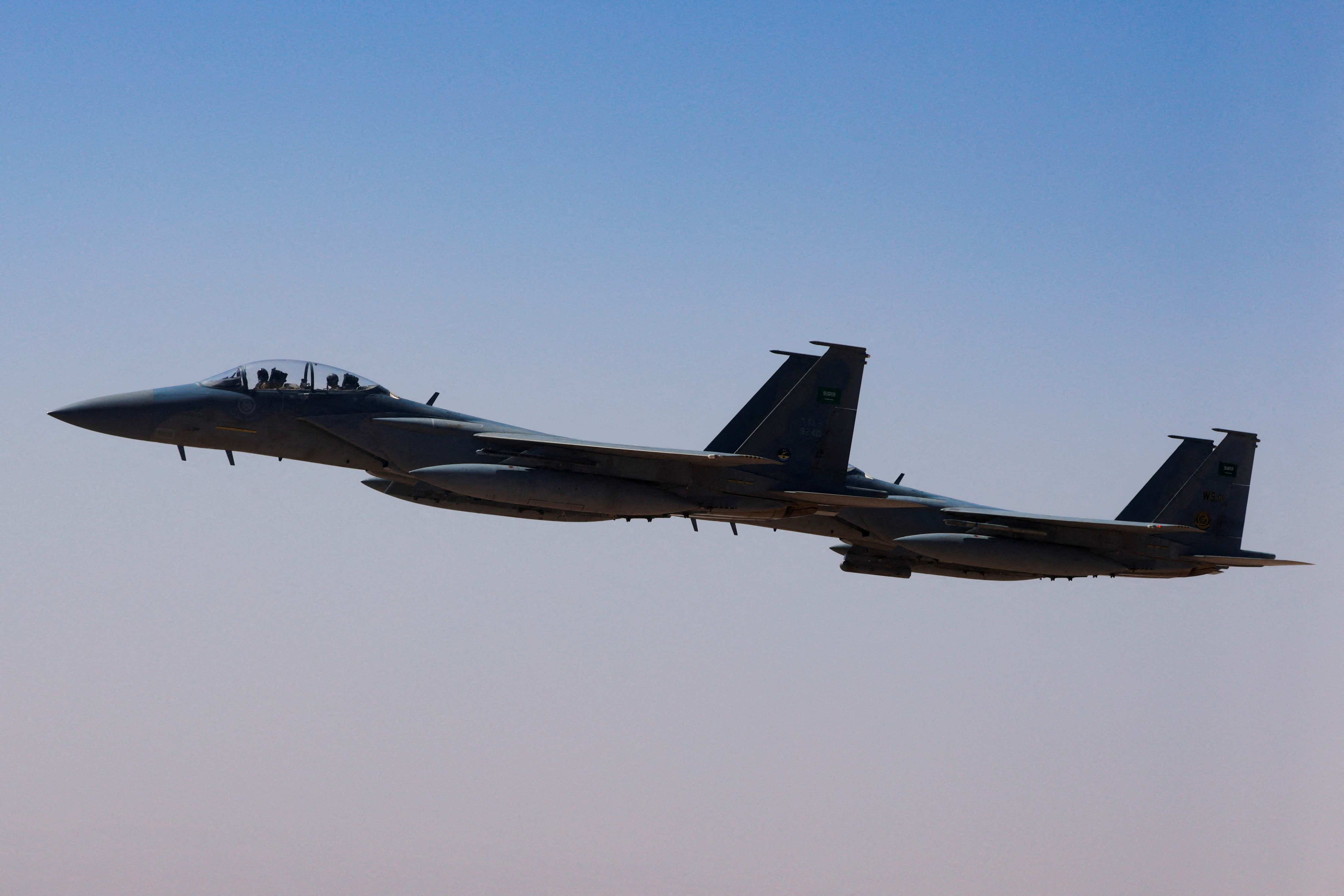 Saudi fighter jet