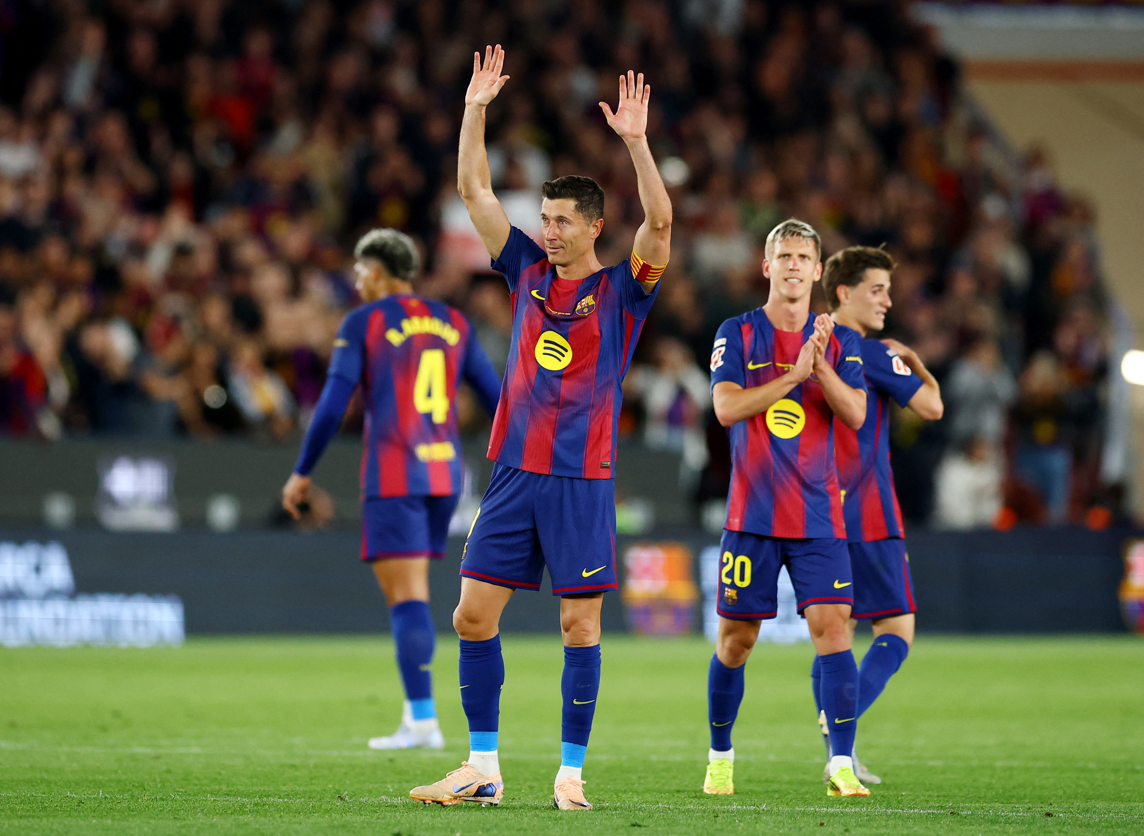 Soccer Football - LaLiga - FC Barcelona v Real Betis - Spotify Camp Nou, Barcelona,
