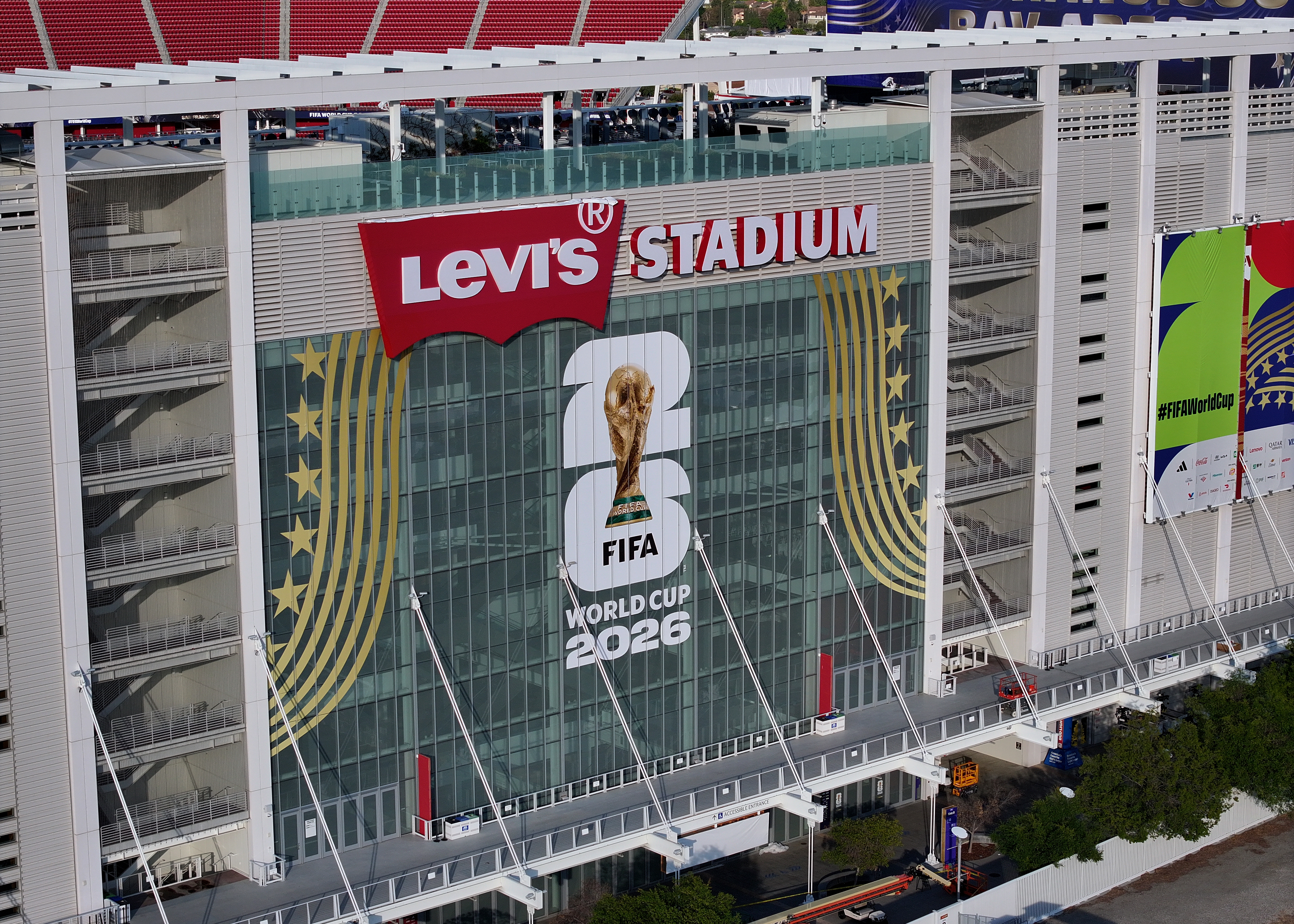 SANTA CLARA, KALIFORNIJA - 28. MAJ: Pogled na stadion Levi's uoči Svjetskog prvenstva u fudbalu 2026. u području zaljeva San Francisca u Santa Clari, Kalifornija, Sjedinjene Američke Države, 28. maja 2026. ( Tayfun Coşkun - Anadolu Agency )