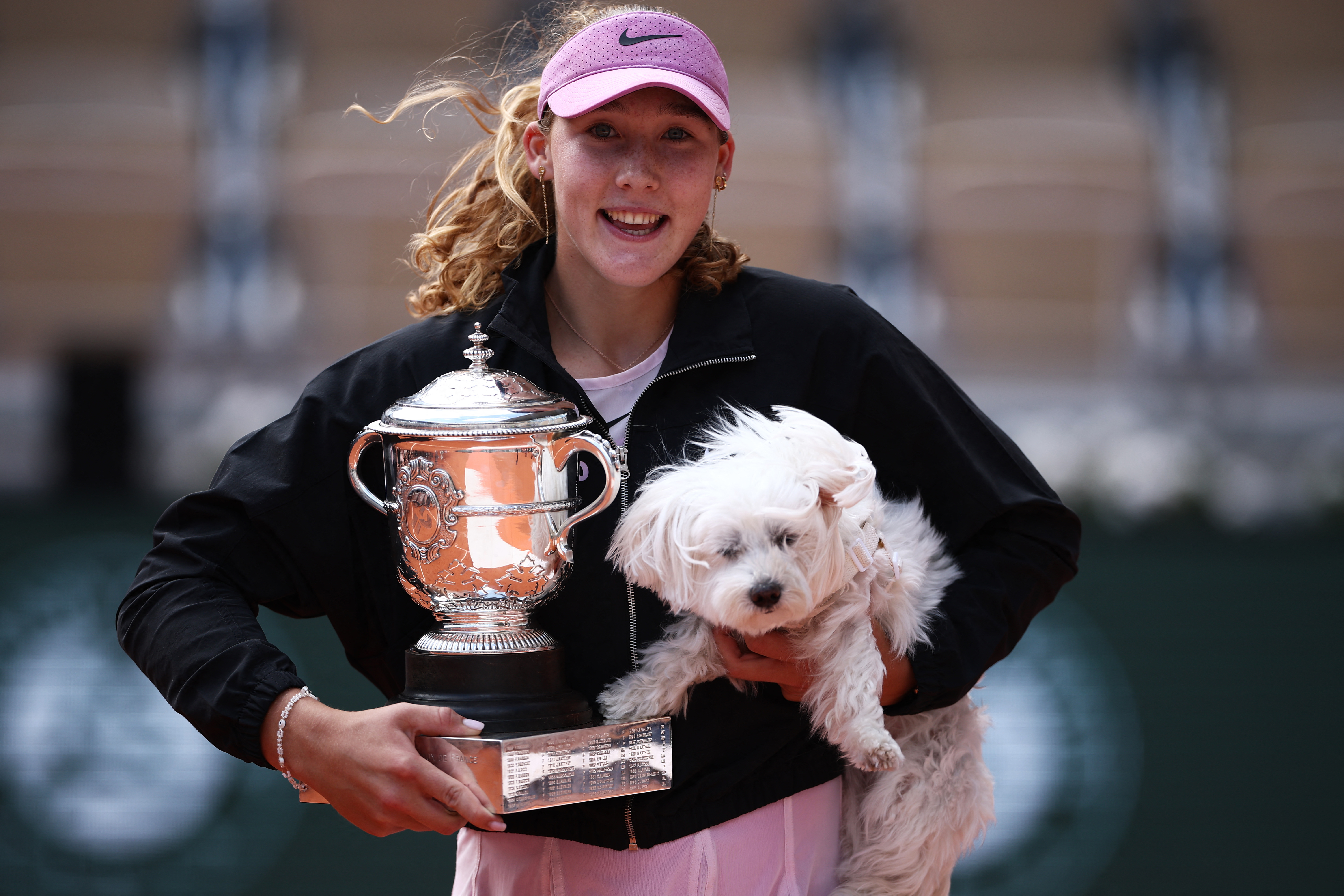 Tennis - French Open - Roland Garros, Paris, France - June 6, 2026 Russia's Mirra