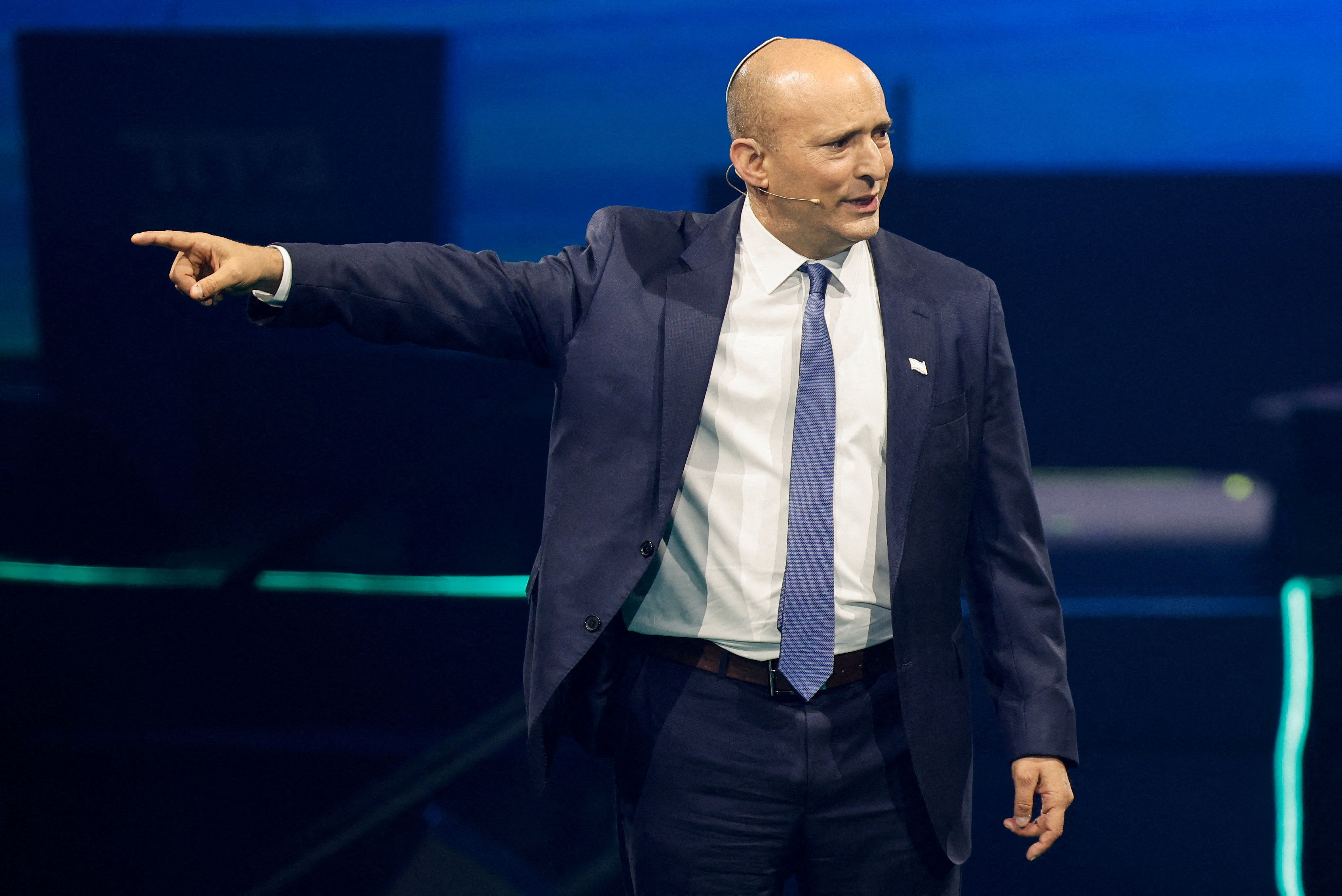 FILE PHOTO: Israeli right-wing politician Naftali Bennett