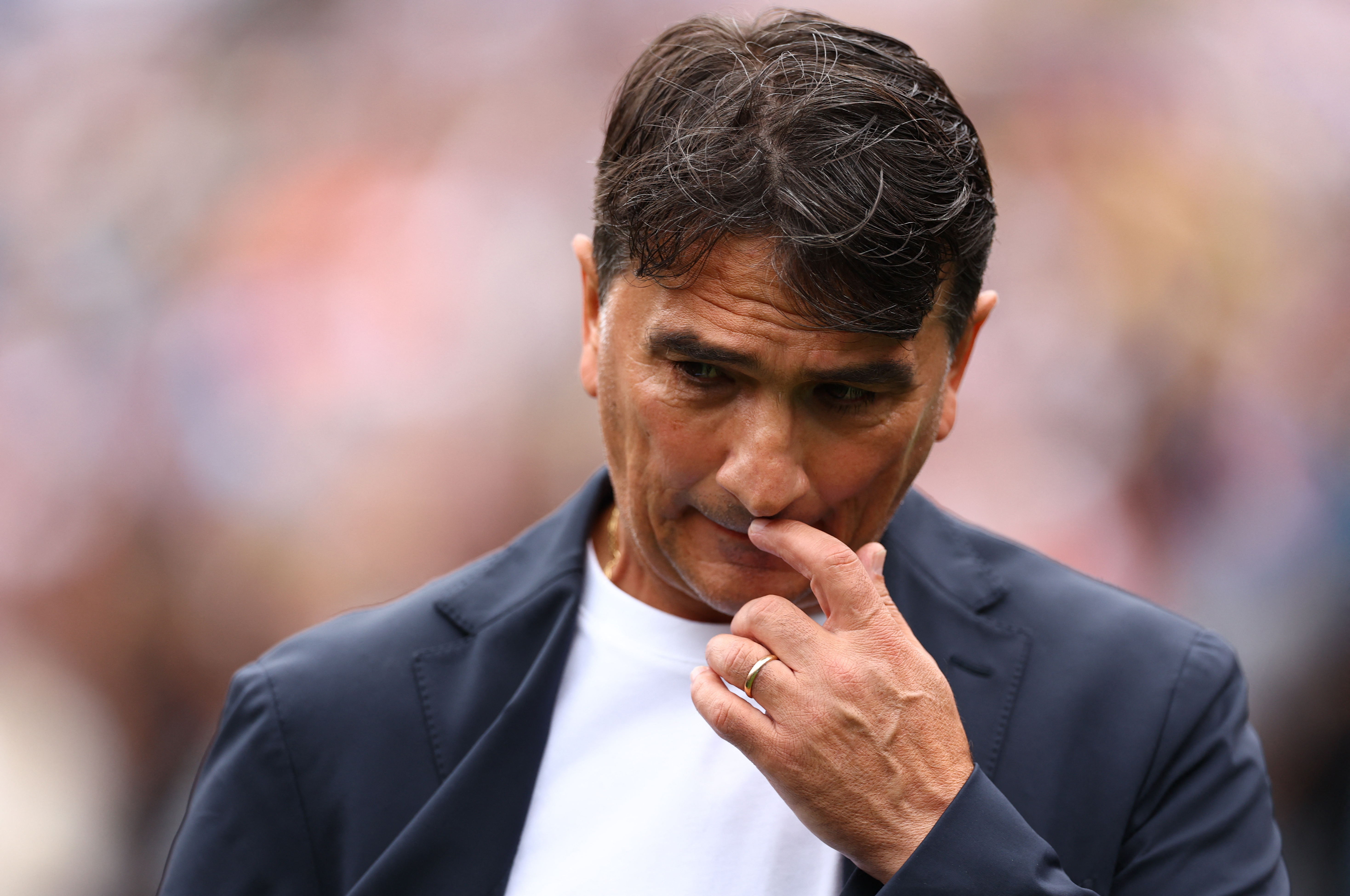 Soccer Football - FIFA World Cup 2026 - Group L - Croatia v Ghana - Philadelphia Stadium, Philadelphia, Pennsylvania, U.S. - June 27, 2026 Croatia coach Zlatko Dalic before the match REUTERS/Peter Cziborra
