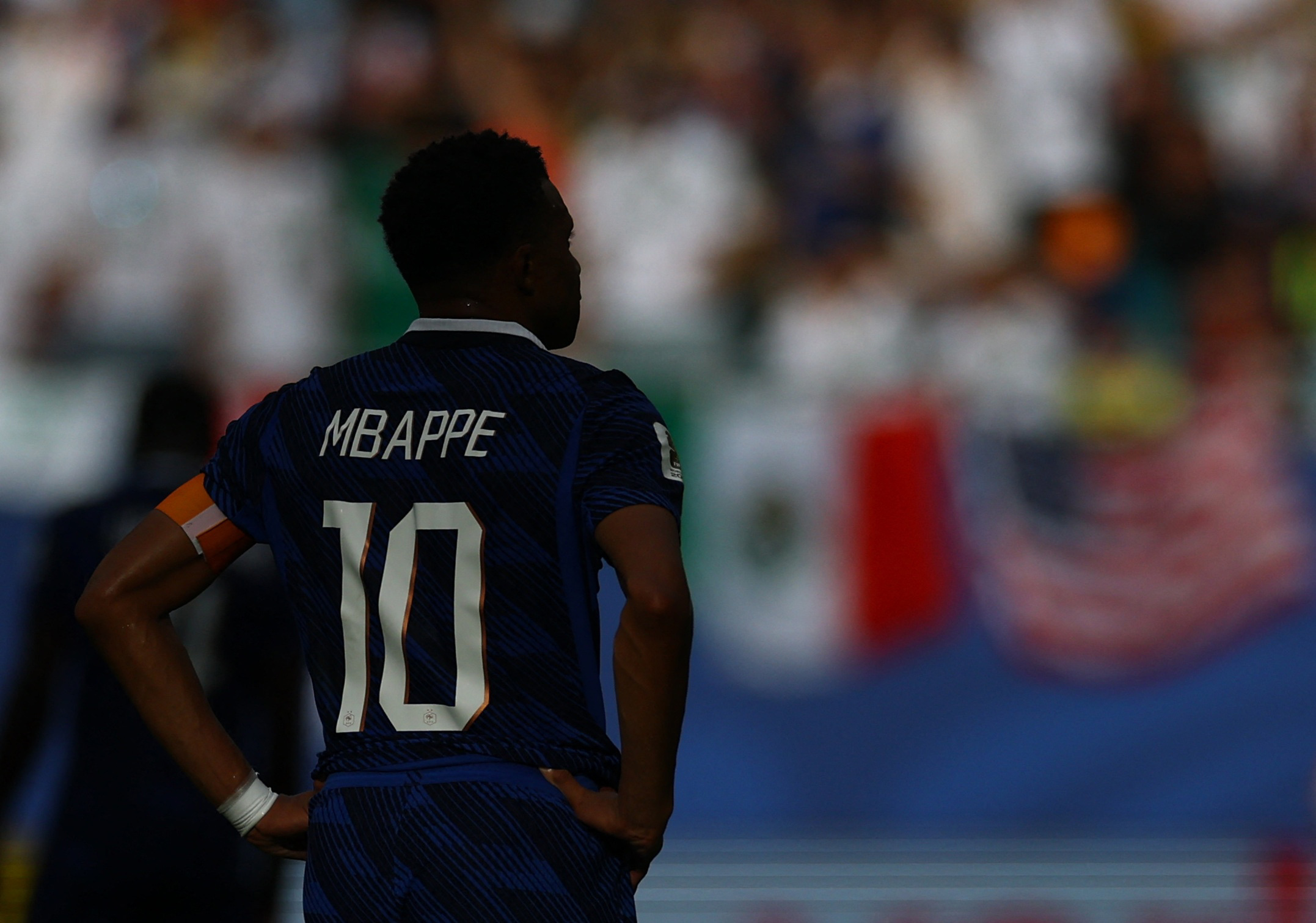 Soccer Football - FIFA World Cup 2026 - Bronze Final - France v England - Miami Stadium, Miami Gardens, Florida, U.S. - July 18, 2026  France's Kylian Mbappe REUTERS/Carlos Barria