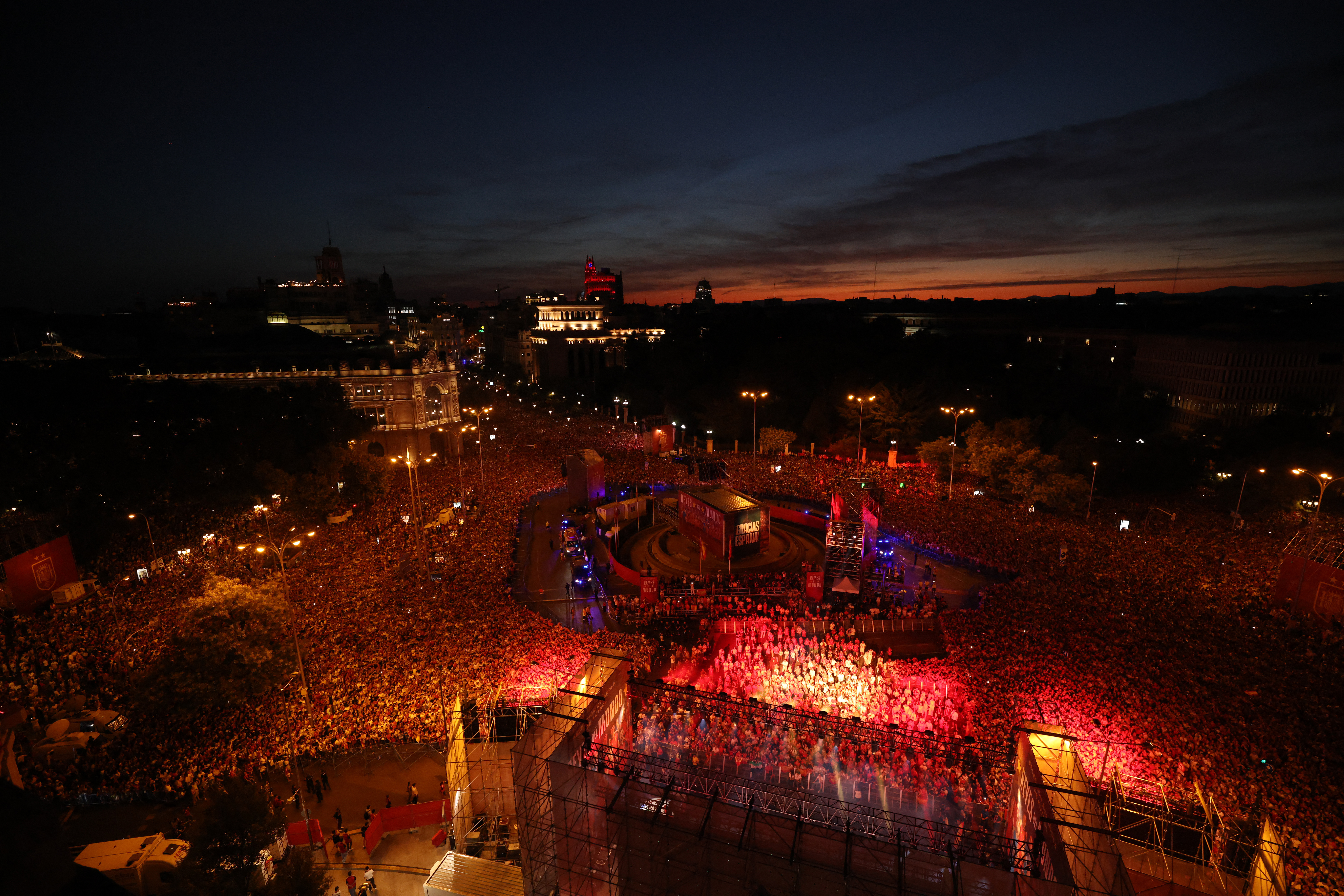 Soccer Football - FIFA World Cup 2026 - Spain Victory Parade - Madrid, Spain - July 20,