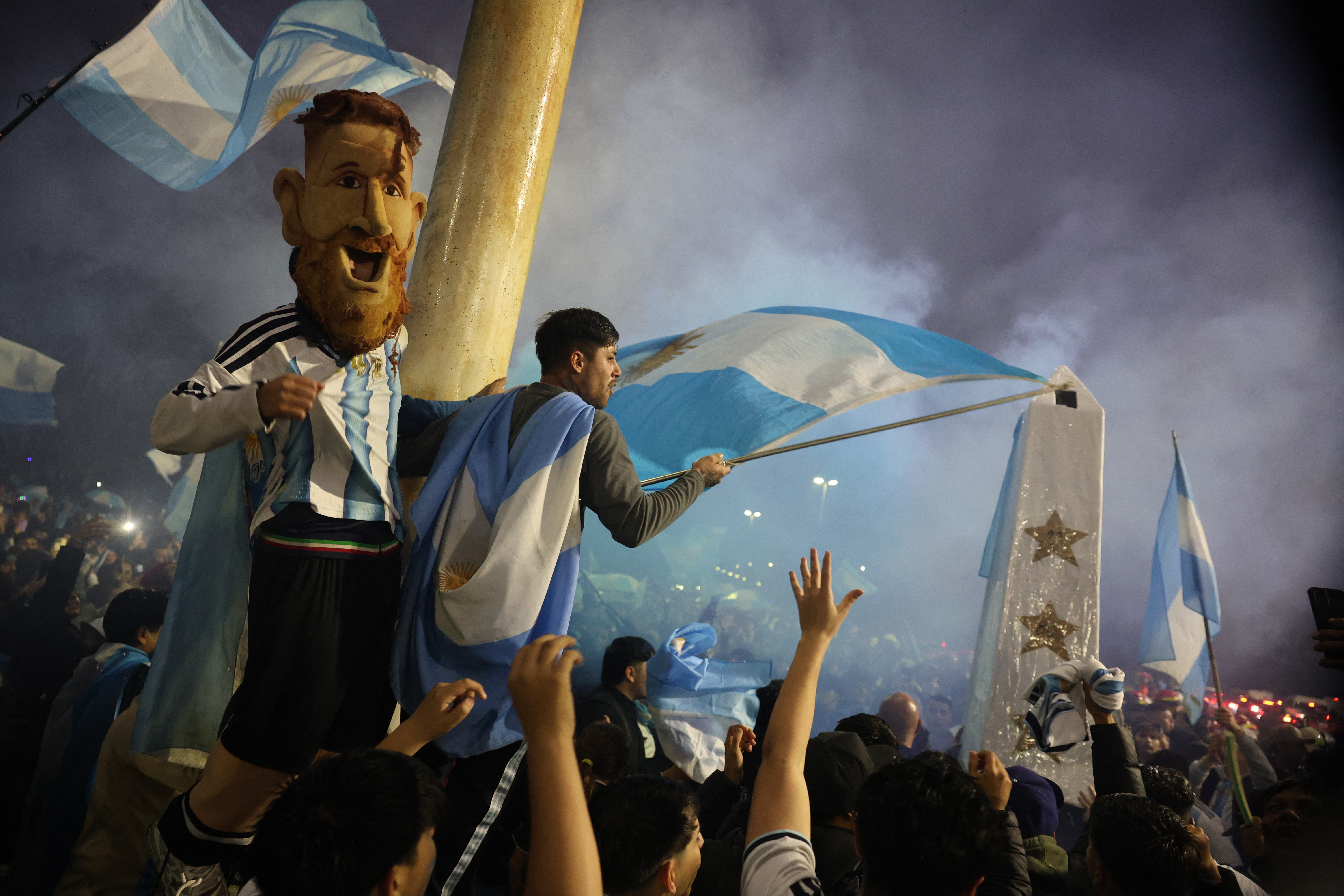 Soccer Football - FIFA World Cup 2026 - Argentina players arrive in Buenos
