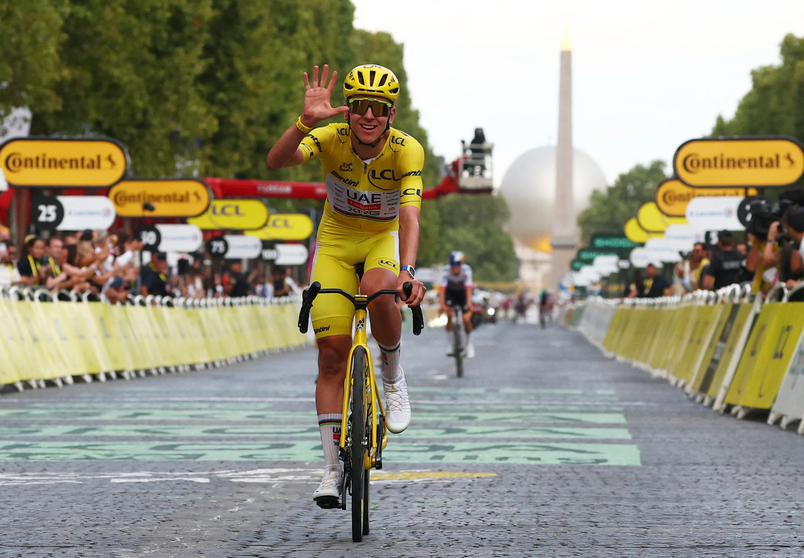 Cycling - Tour de France - Stage 21 - Paris, France - July 26, 2026 UAE Team Emirates