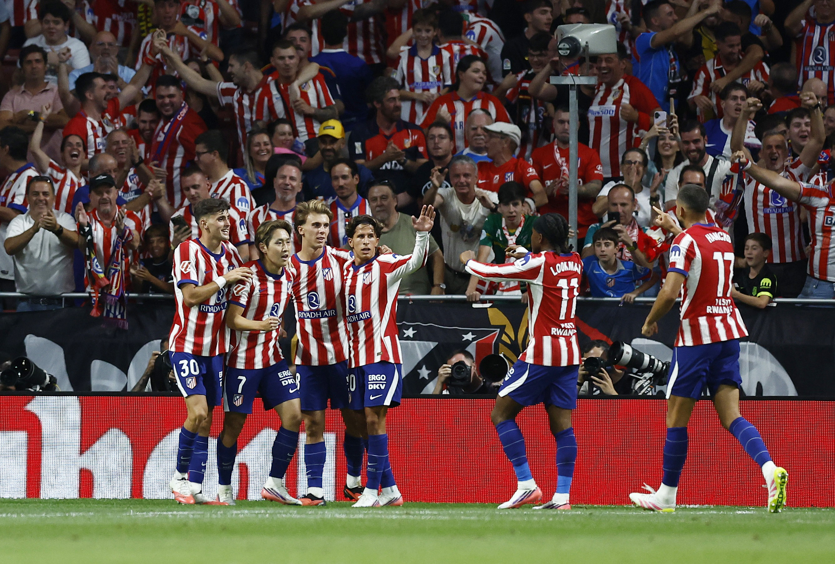 Soccer Football - LaLiga - Atletico Madrid v Malaga - Riyadh Air Metropolitano, Madrid,