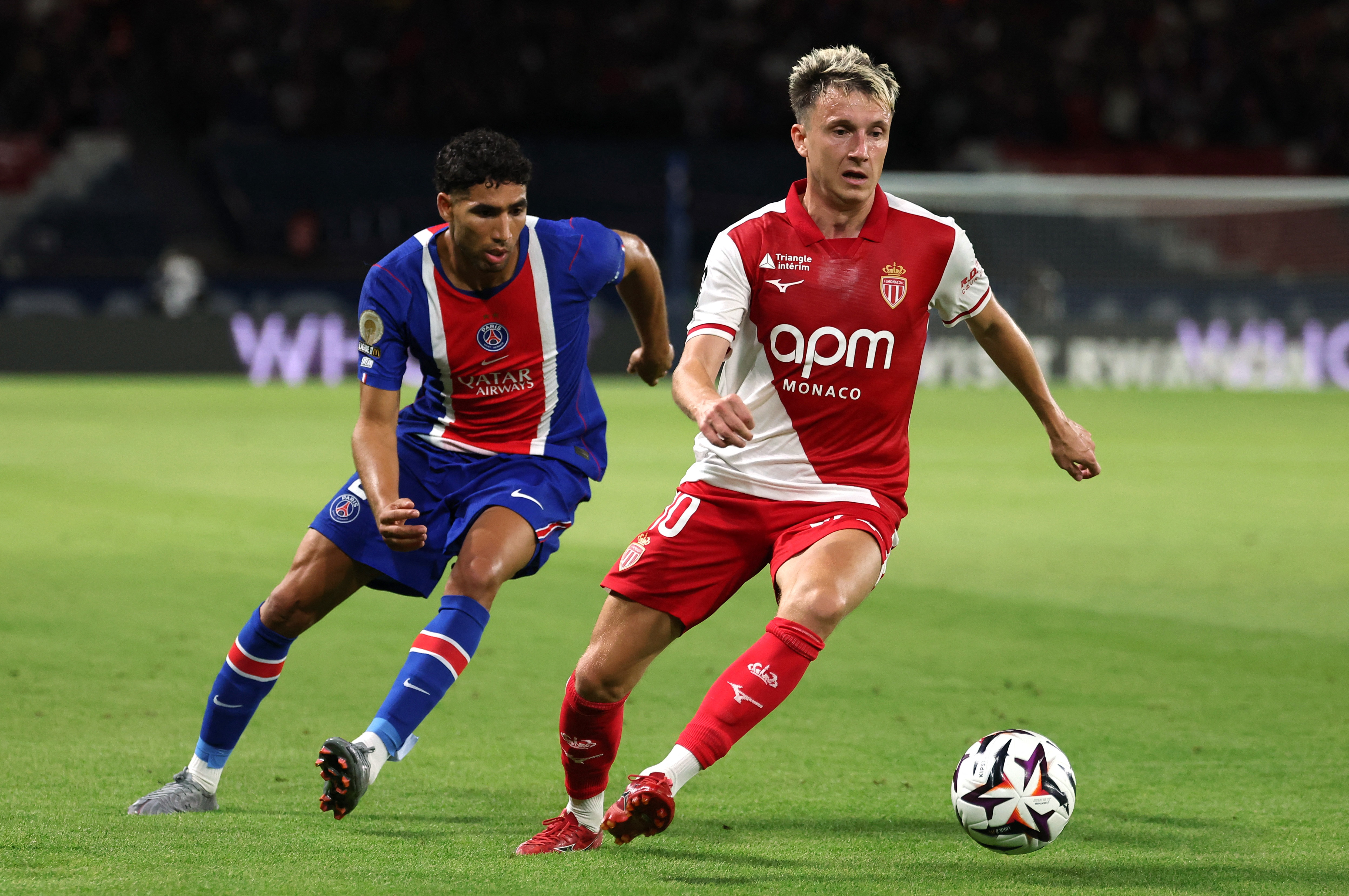 Soccer Football - Ligue 1 - Paris St Germain v AS Monaco - Parc des Princes, Paris,