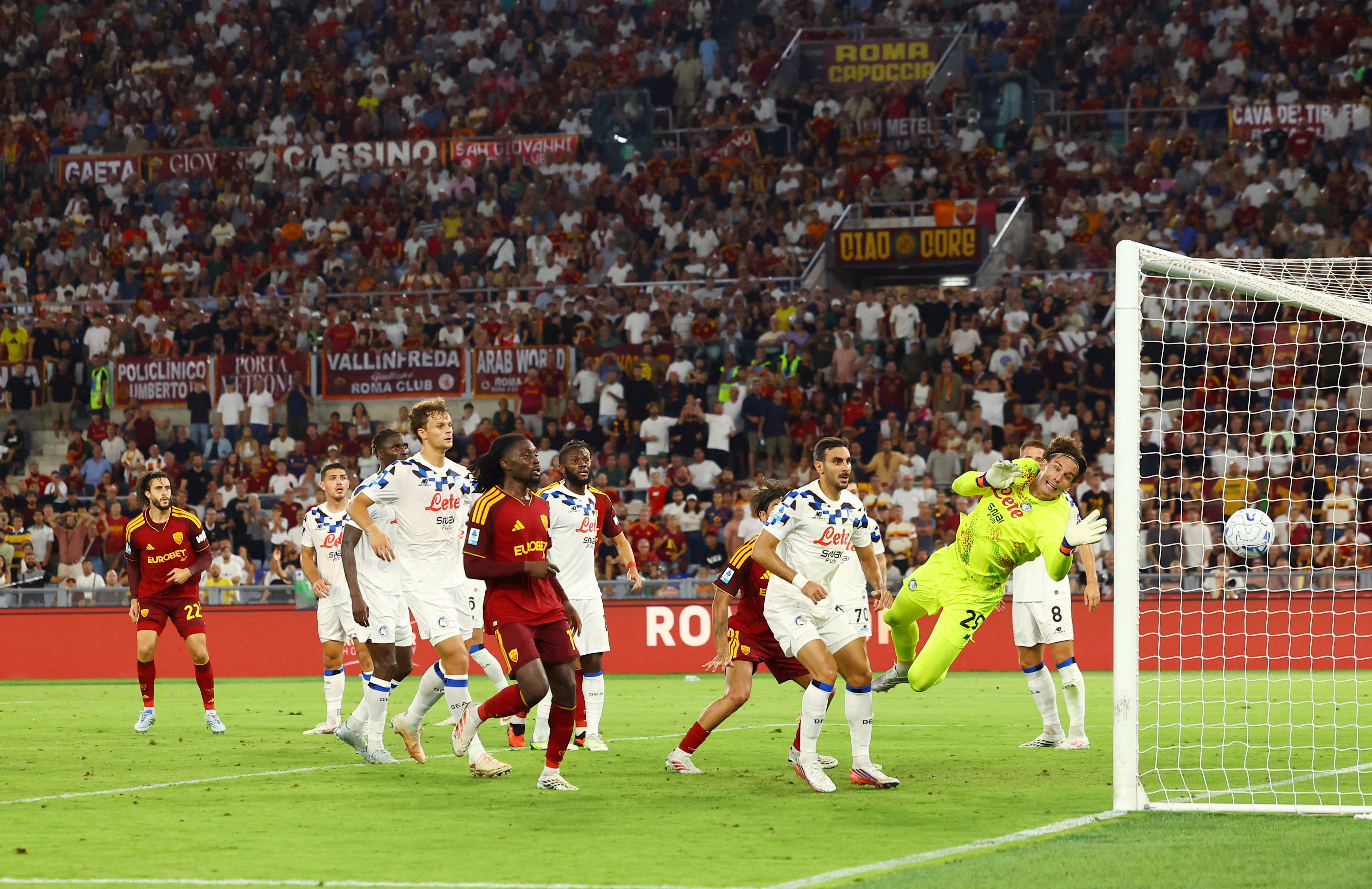 Soccer Football - Serie A - AS Roma v Atalanta - Stadio Olimpico, Rome,