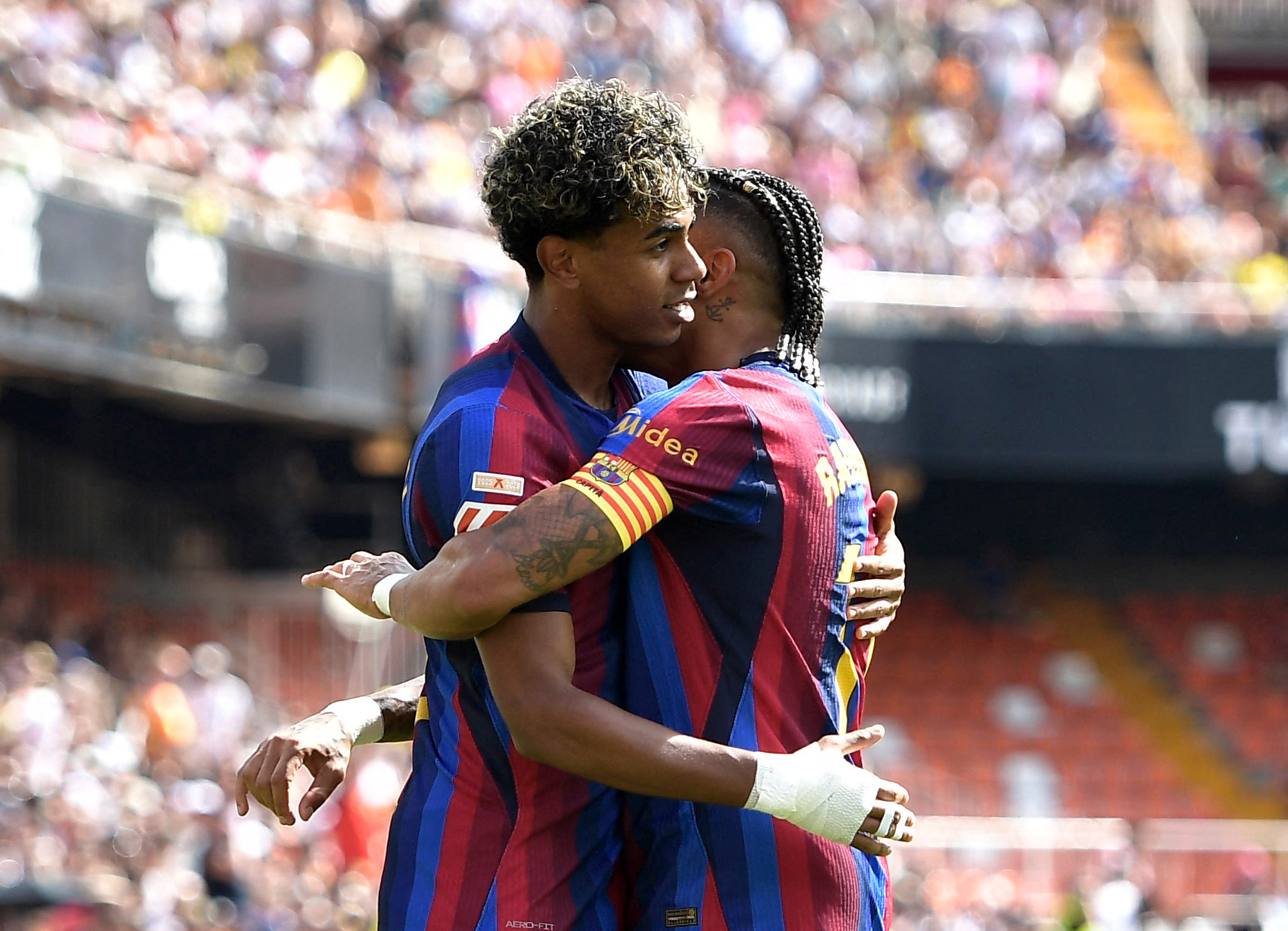 Soccer Football - LaLiga - Valencia v FC Barcelona - Estadio de Mestalla, Valencia,