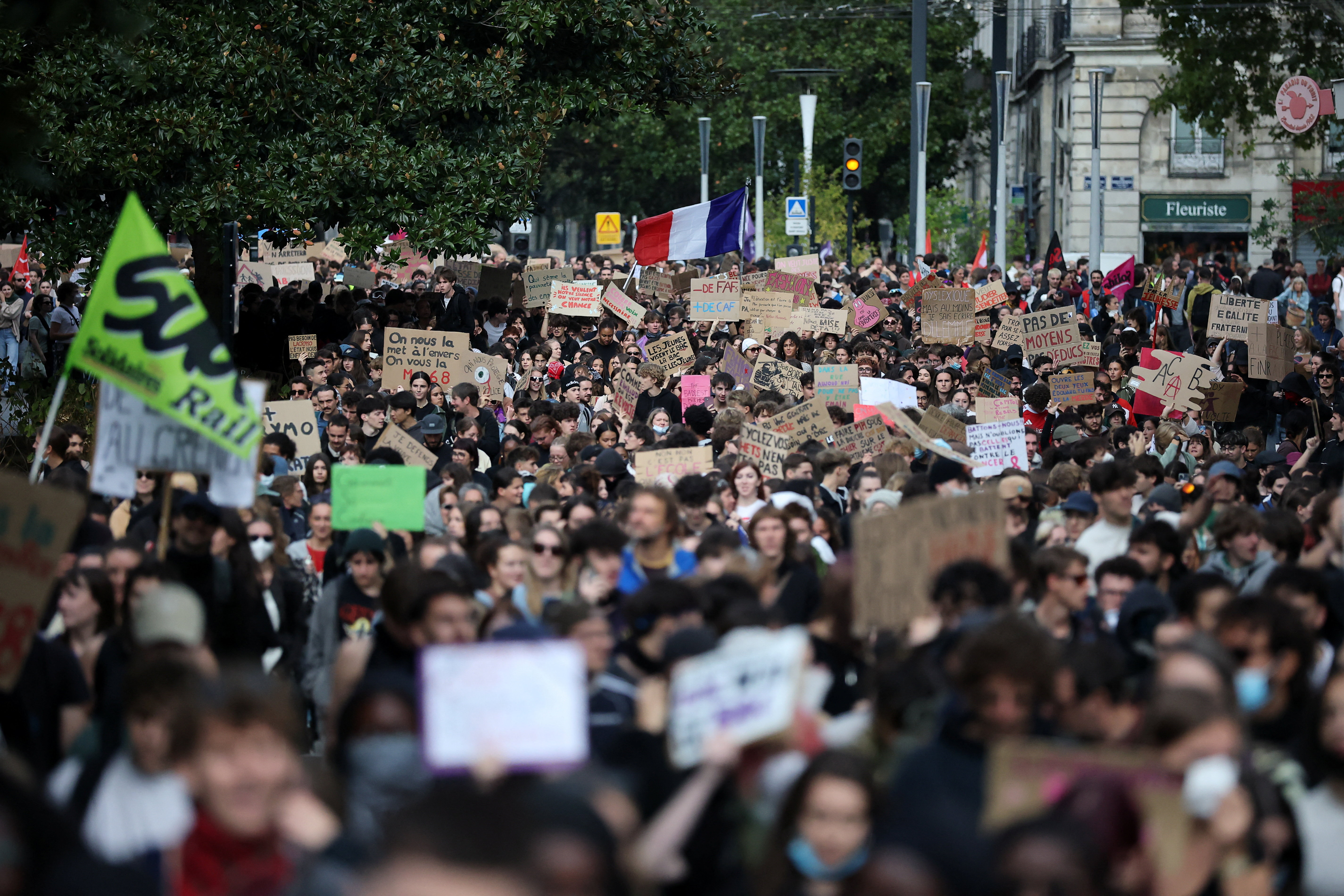 Protesti francuskih učenika