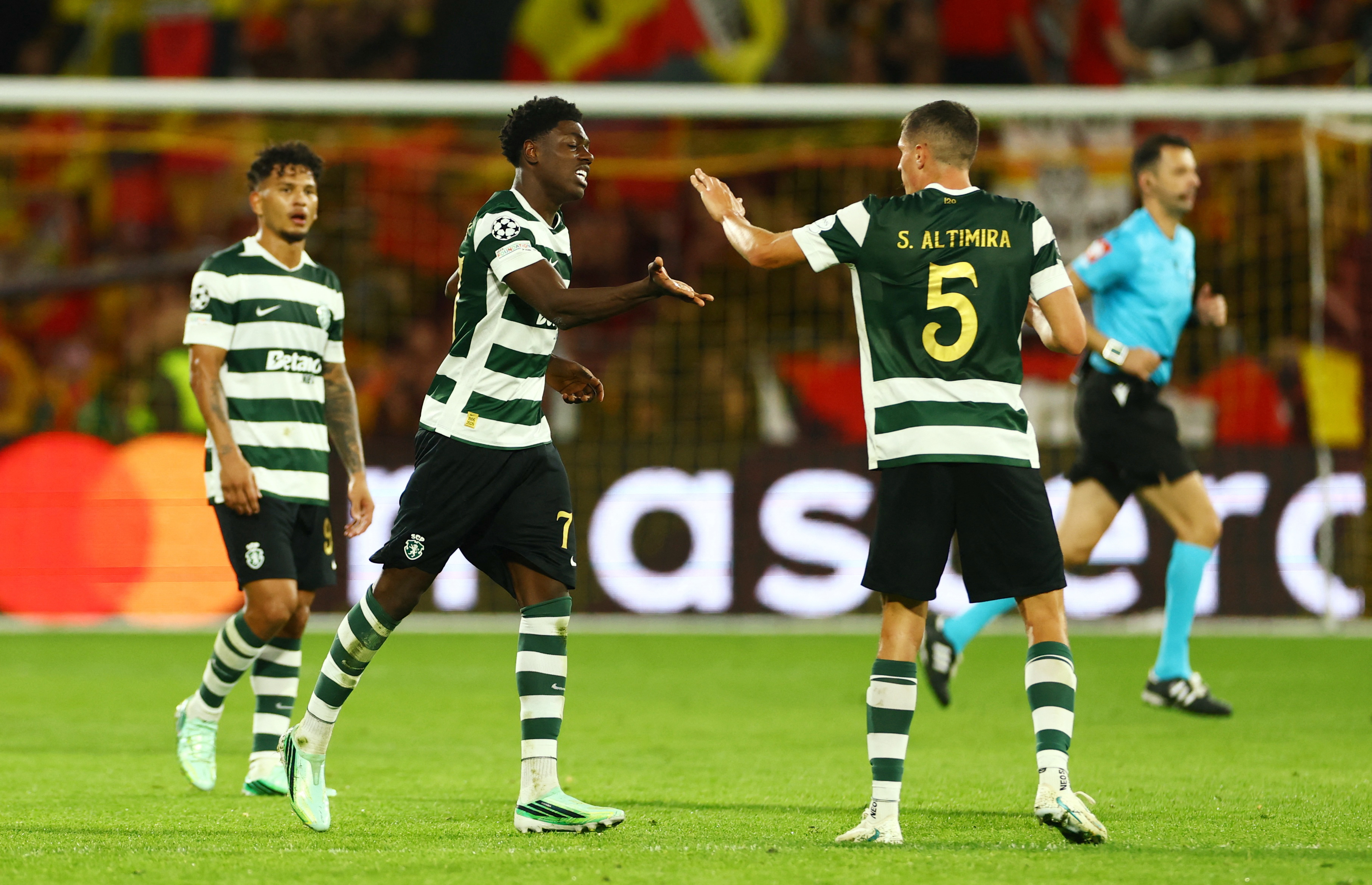 Soccer Football - UEFA Champions League - RC Lens v Sporting CP -