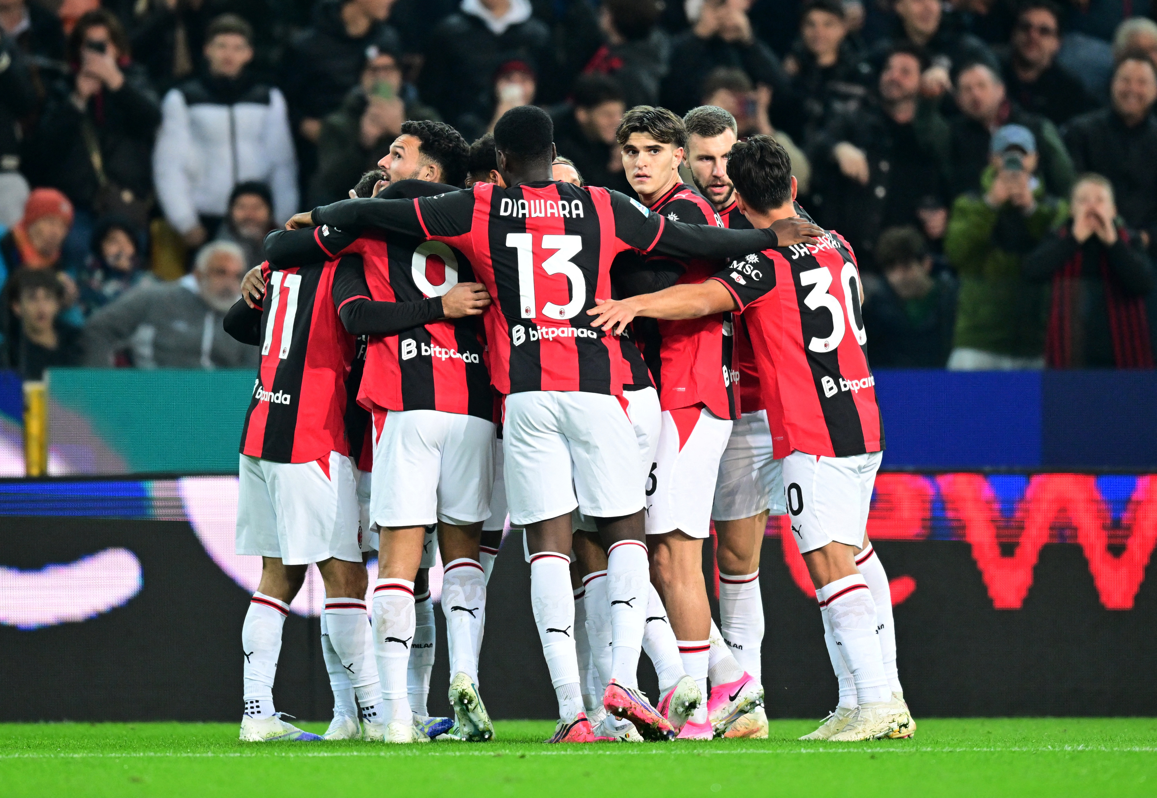 Soccer Football - Serie A - Udinese v AC Milan - Bluenergy Stadium, Udine,