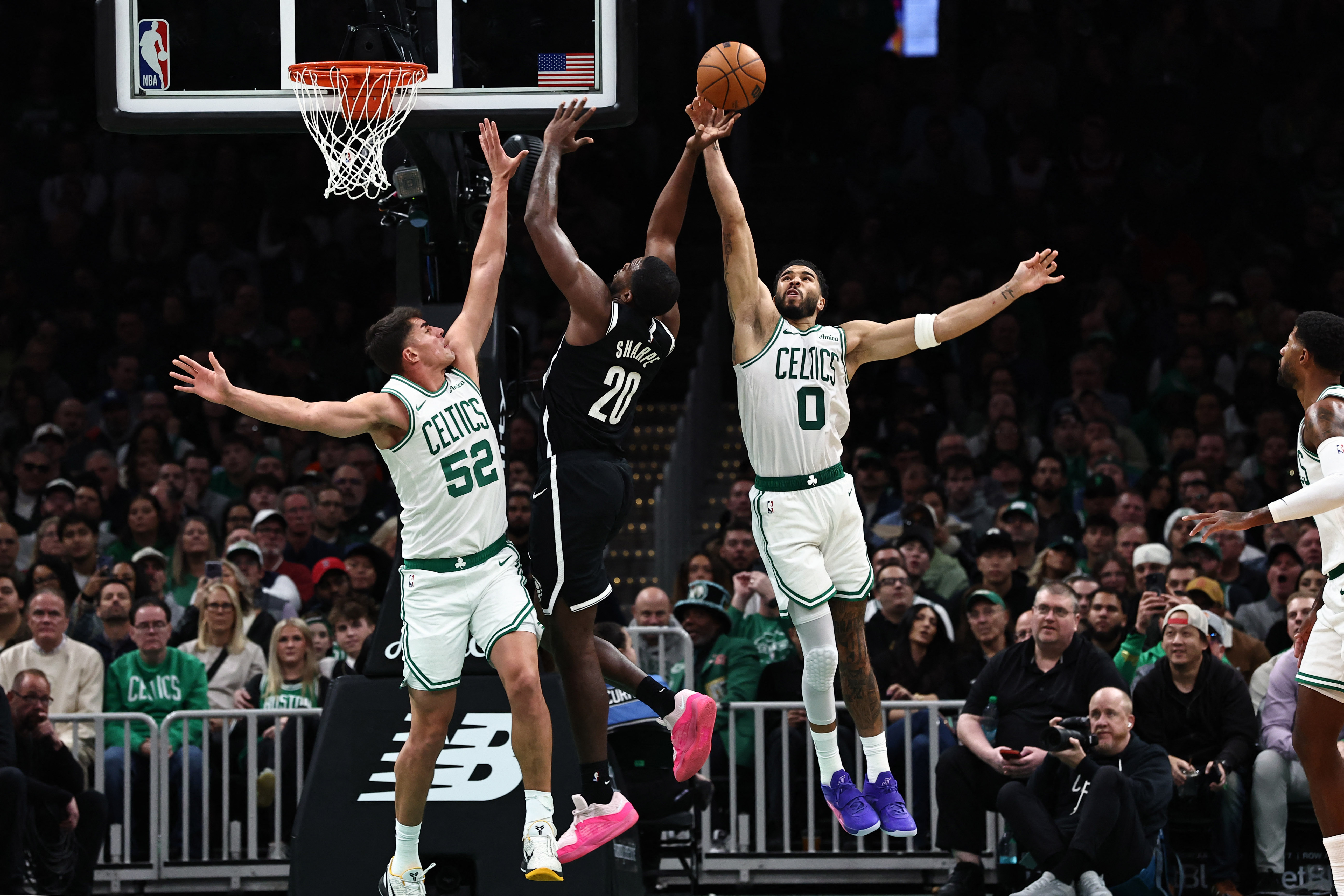 Oct 27, 2026; Boston, Massachusetts, USA; Boston Celtics forward Jayson