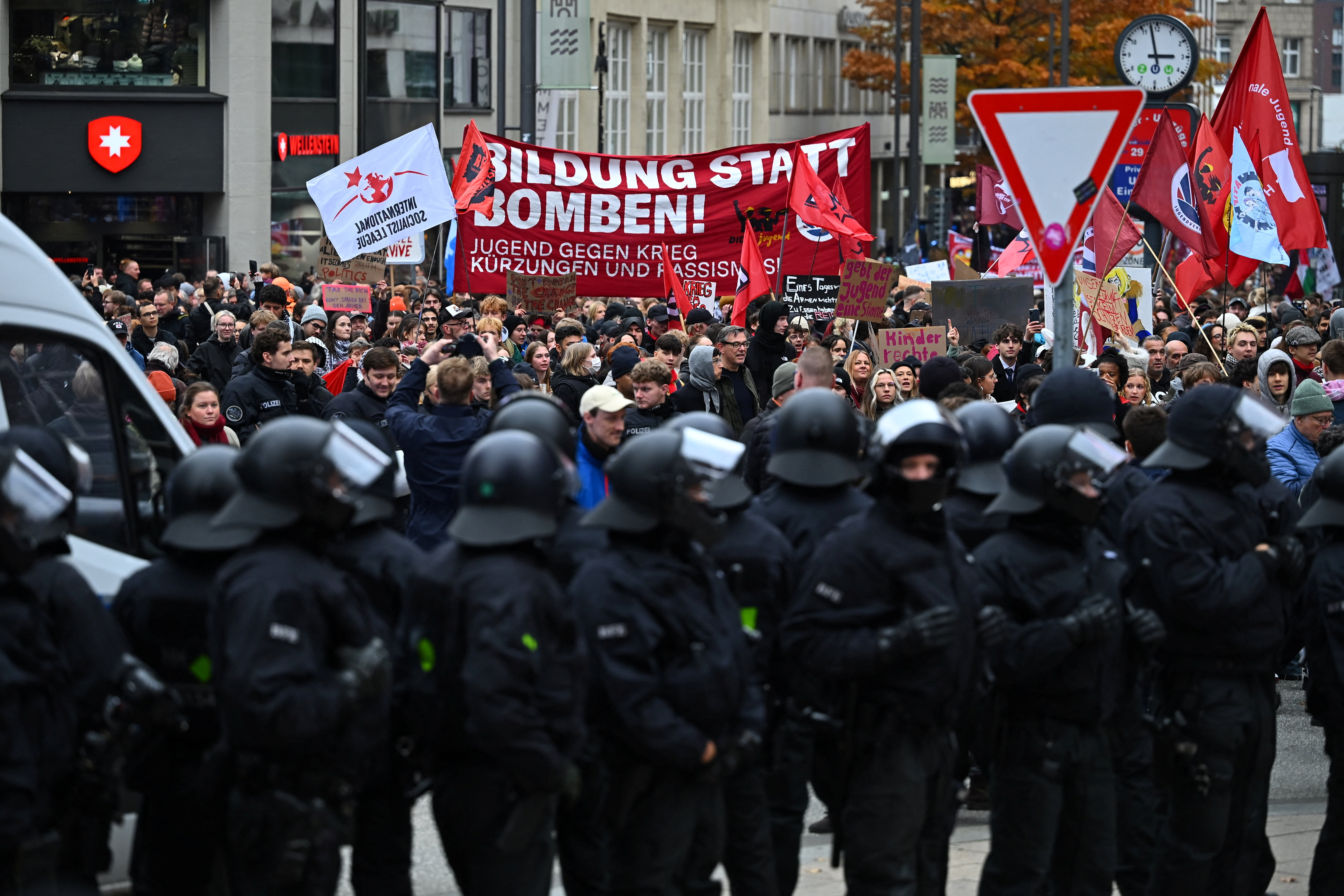 Protesti u Hamburgu, Njemačkoj