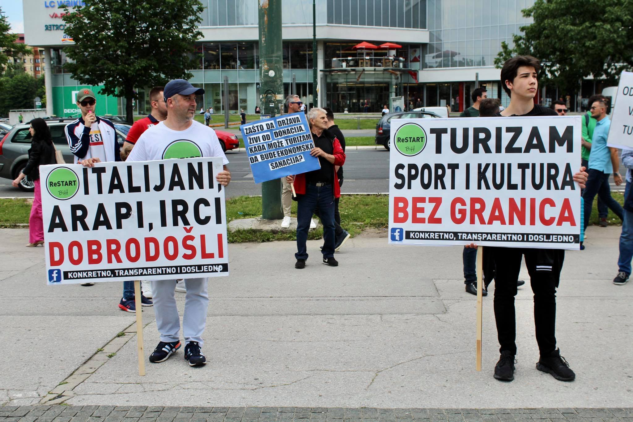 turisticki radnici protest
