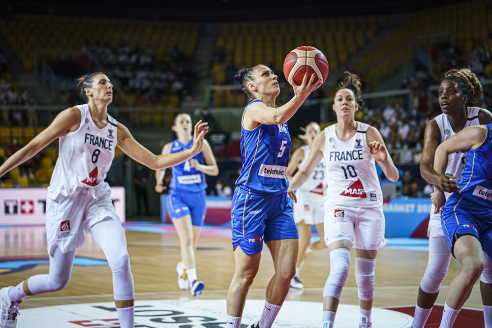 Košarkašice BiH i Francuske (FIBA)